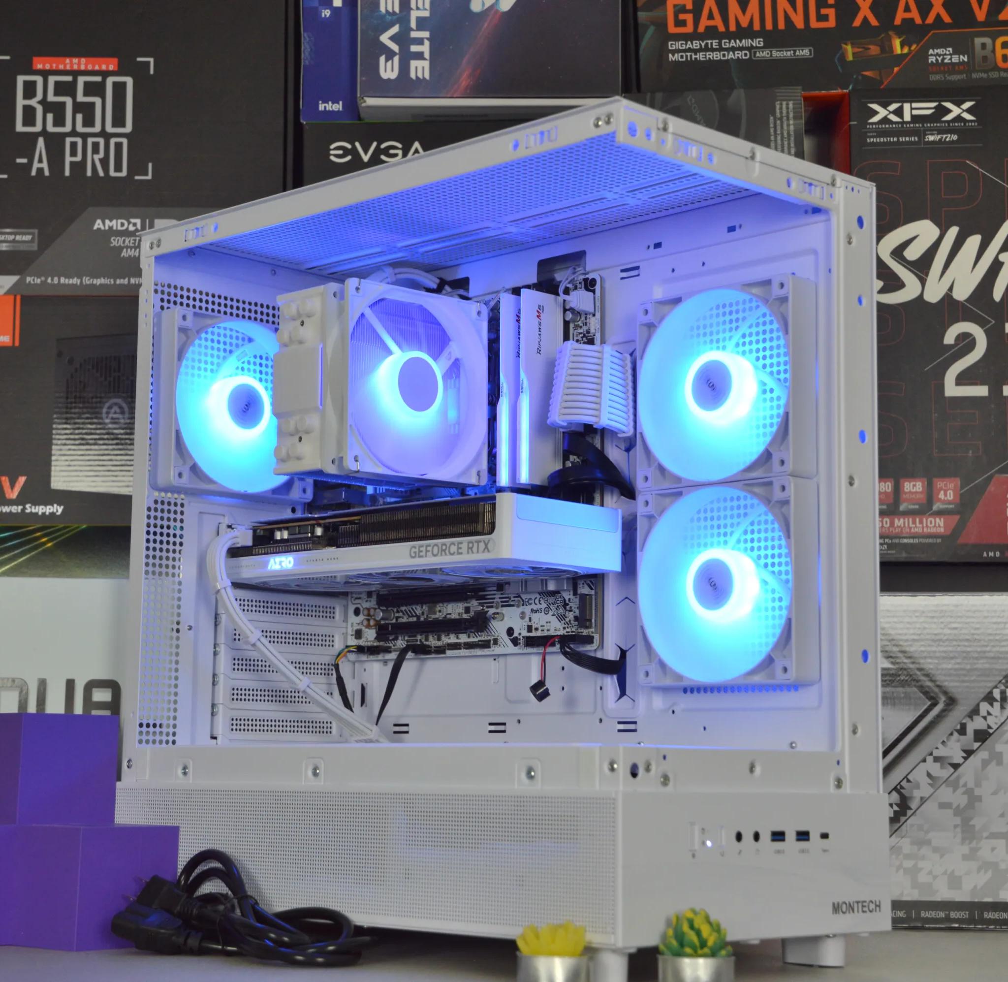 |🌨️White Ocean🌨️| RTX 5060 8GB| Ryzen 5 8400F | 32 GB DDR5 RAM | 1TB NVME SSD |