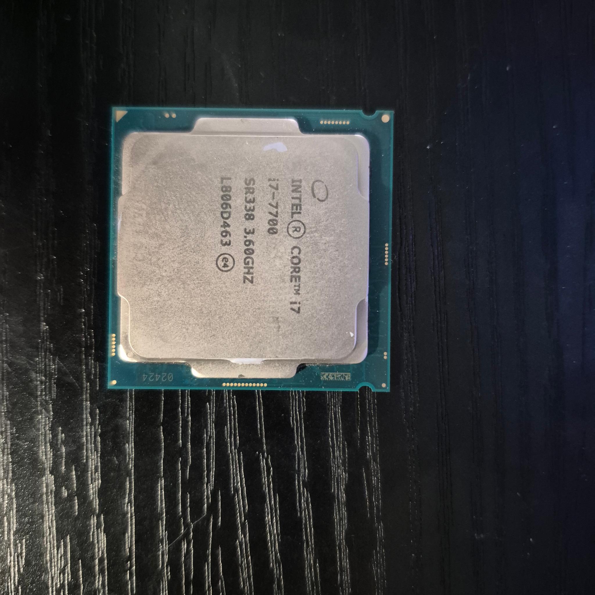 Intel Core i7-7700 Quad Core, LGA 1151