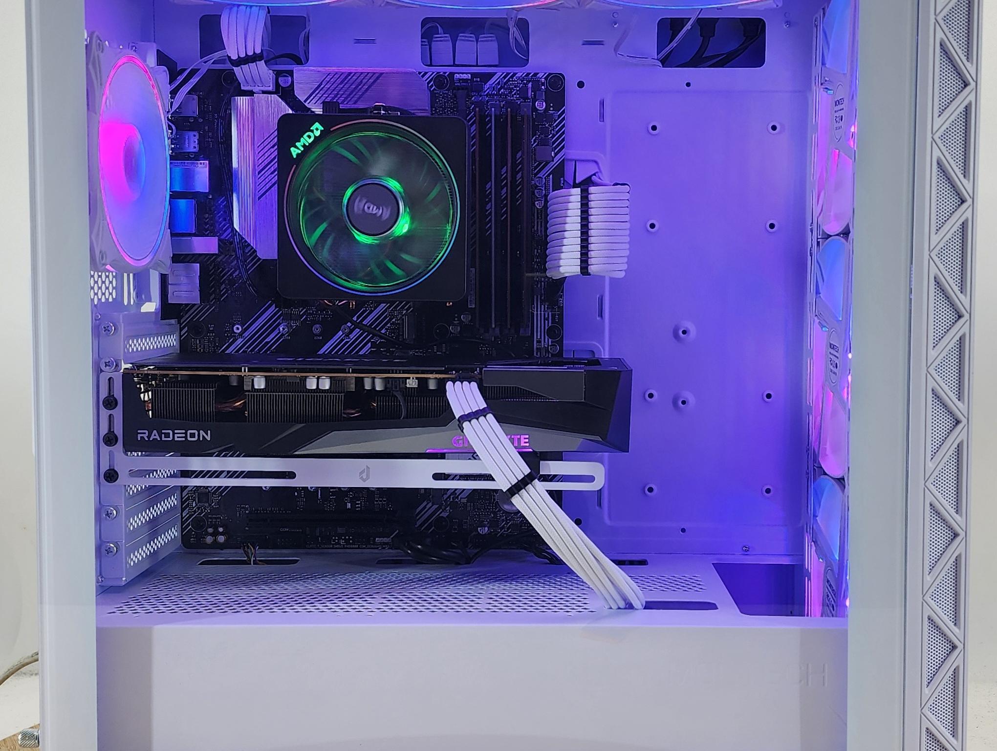 Gaming PC Ryzen 5 5500 16GB RAM 1TB SSD RX 7600 8GB Windows 11 Computer