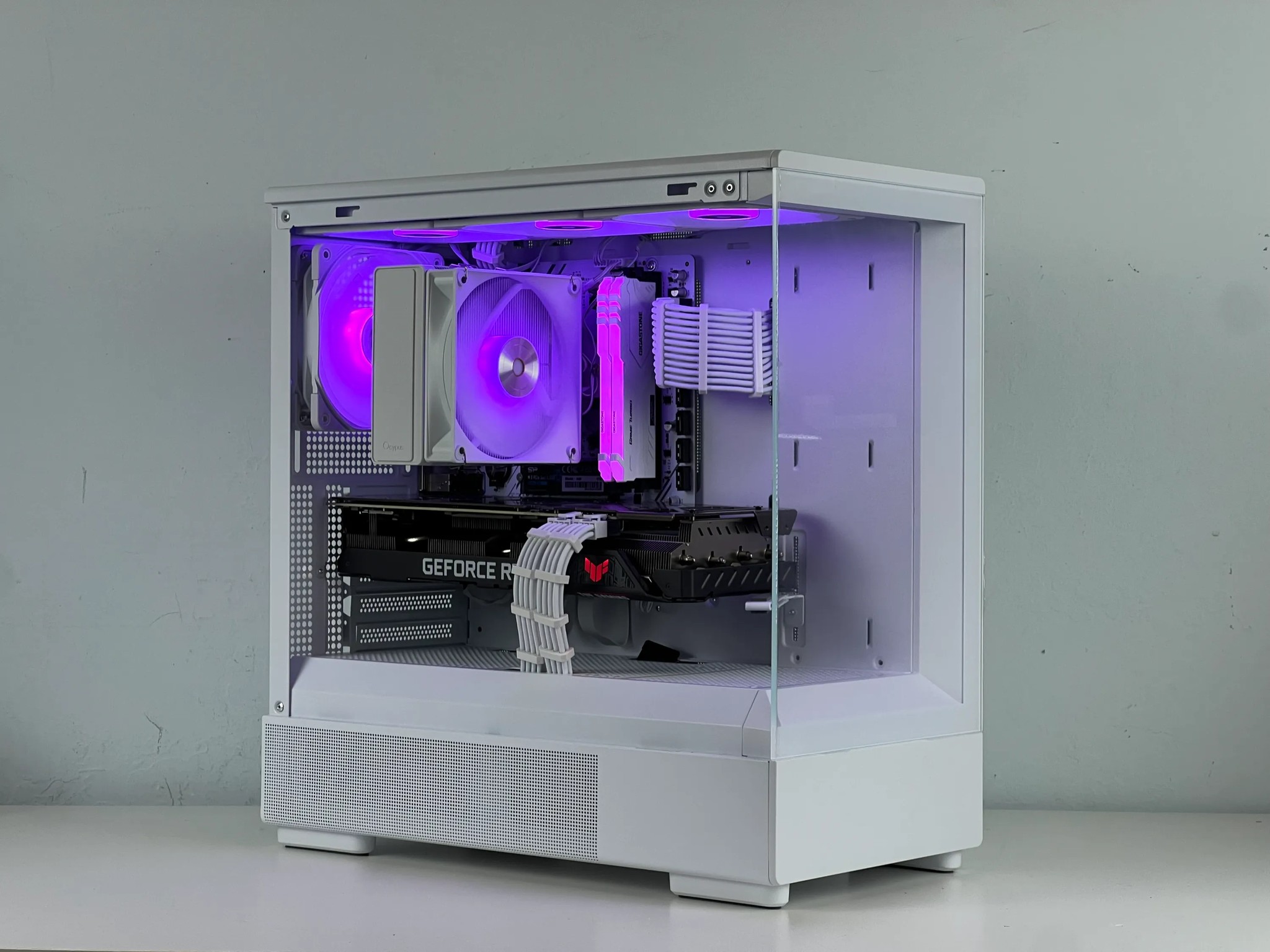 Clean White Gaming PC | RTX 3070 | Ryzen 5 5600G | 1TB SSD | 32GB RAM