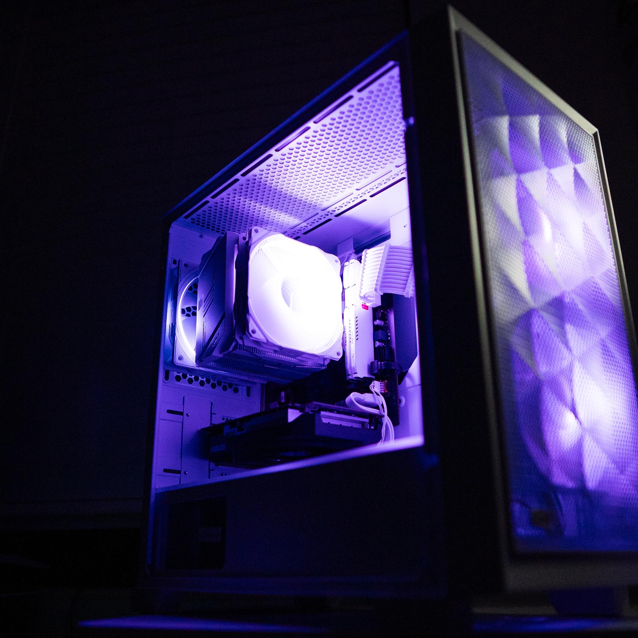 ⛈️🟣 | GTX 1650 OC | INTEL i5 3550 | 16GB DDR3 RAM | 256GB NVME SSD + 500GB HDD | Violet Blizzard |