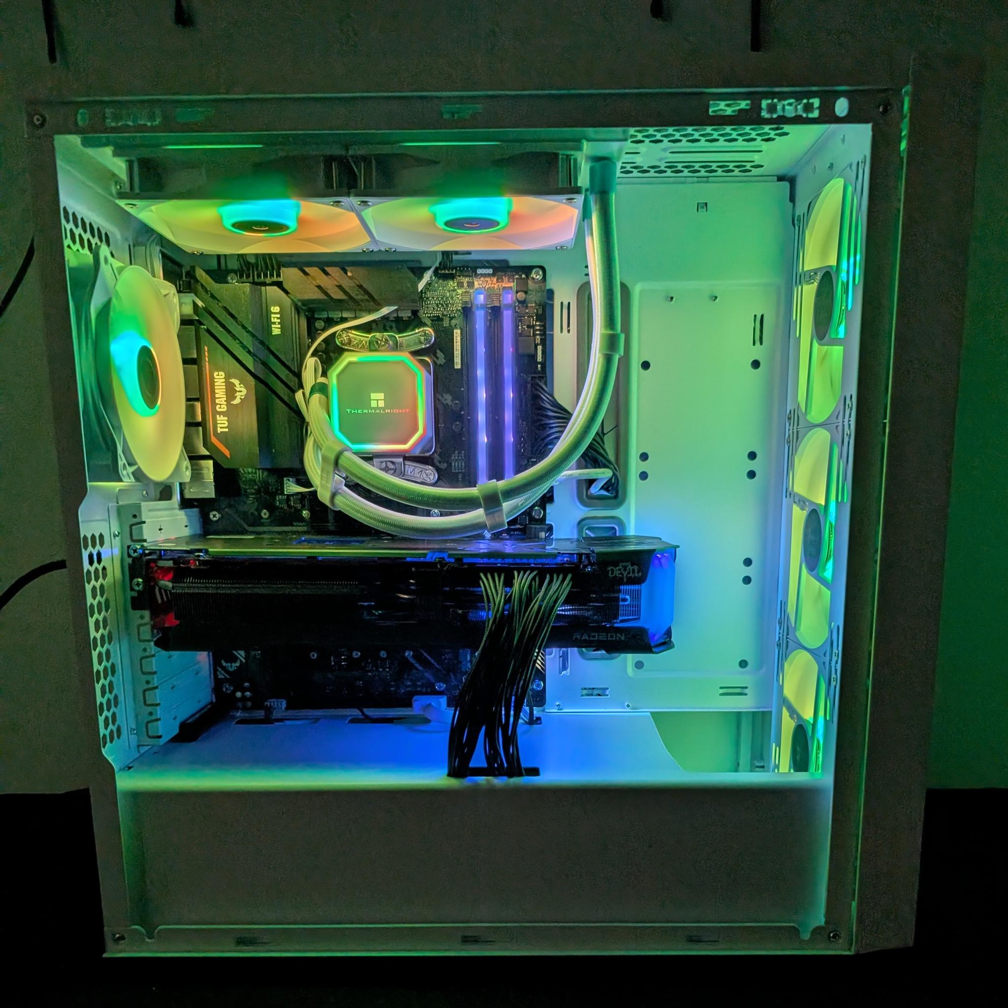 RX 6950 XT-Ryzen 7 5800x-32 GB RAM-1 TB NVME Gaming PC