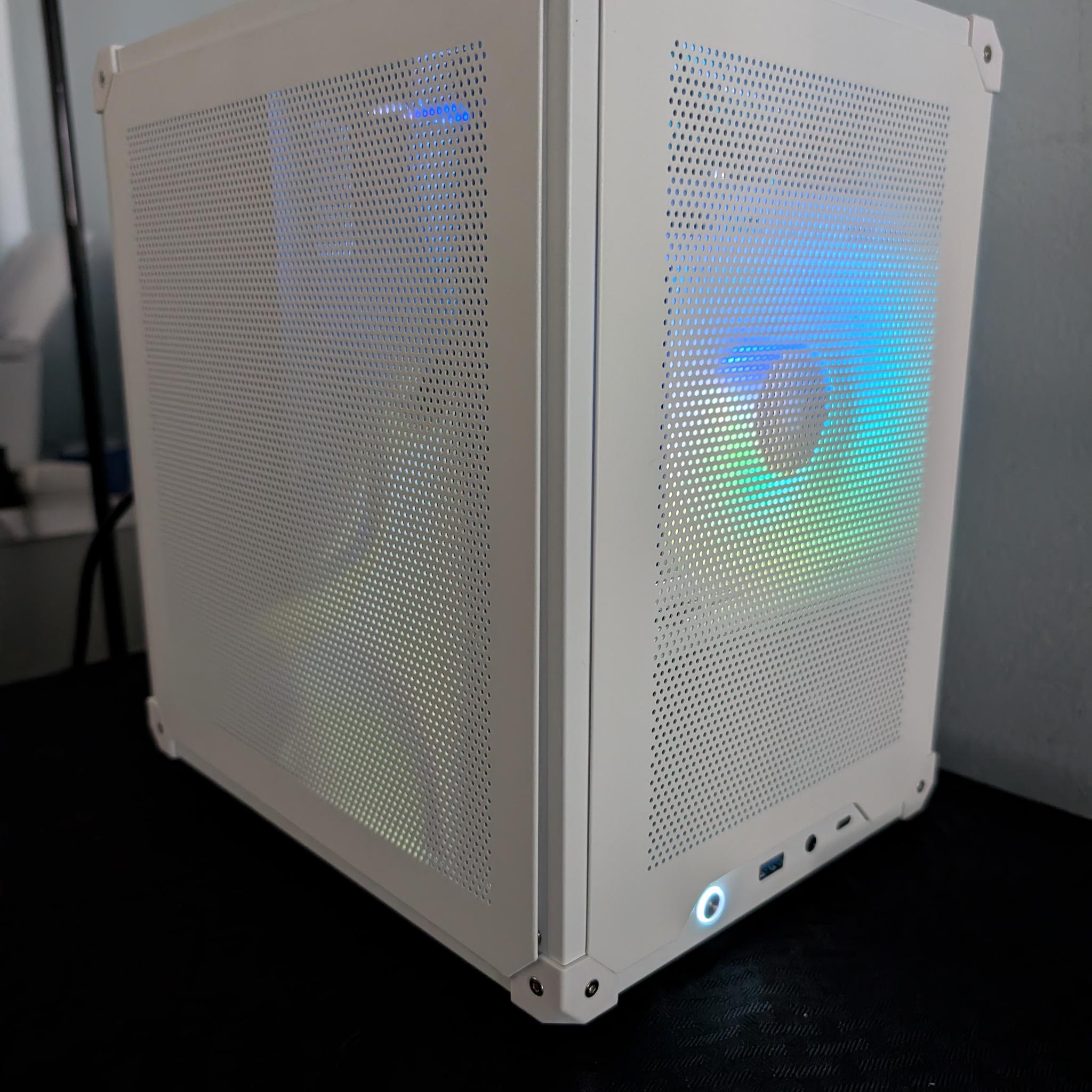 SFF 1440p Gaming PC RX 9060 XT 16GB-Ryzen 5 5600x-1 TB NVME