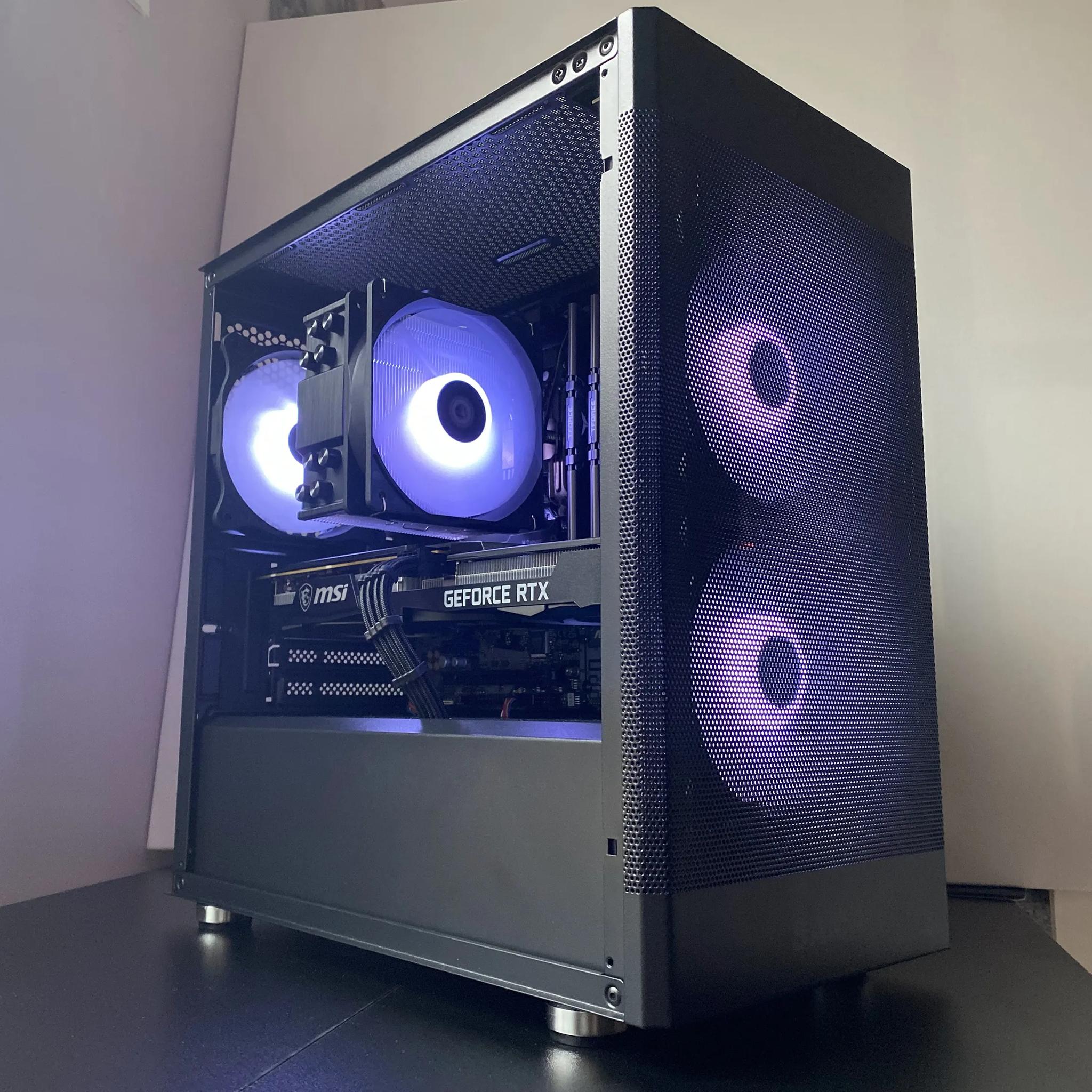 🖤 Stealth 🖤 | RTX 3060 | Intel i5-12400f | 16GB Ram | 1TB SSD | Mid-Range Gaming PC