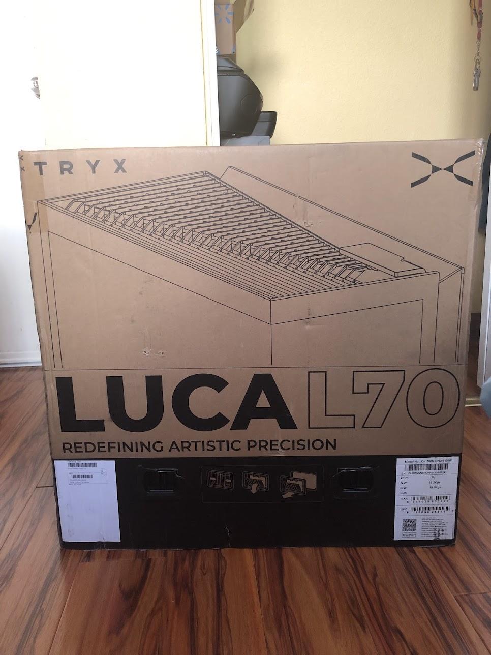 TRYX Panorama LUCA L70 White Mid-tower E-ATX PC Case V1