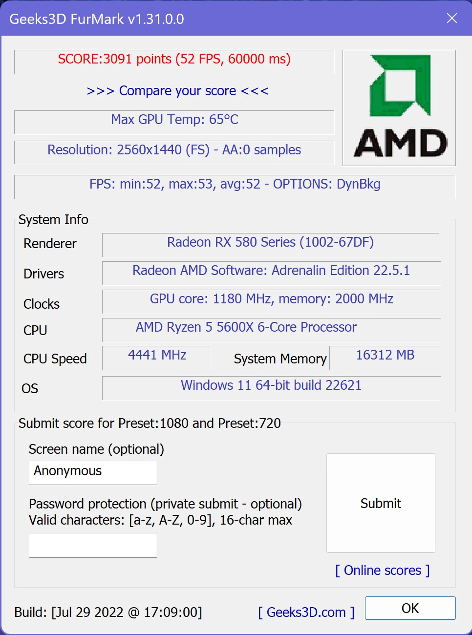 XFX RX 580 8Gb Radeon GPU