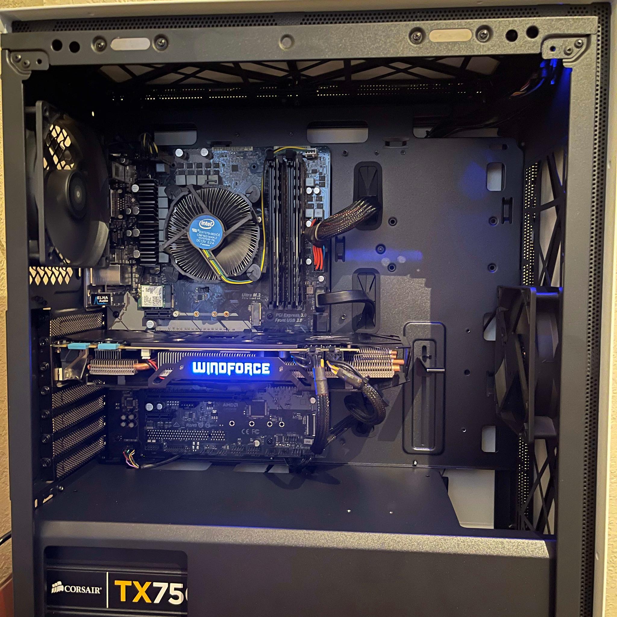 970 4GB + I5-8400