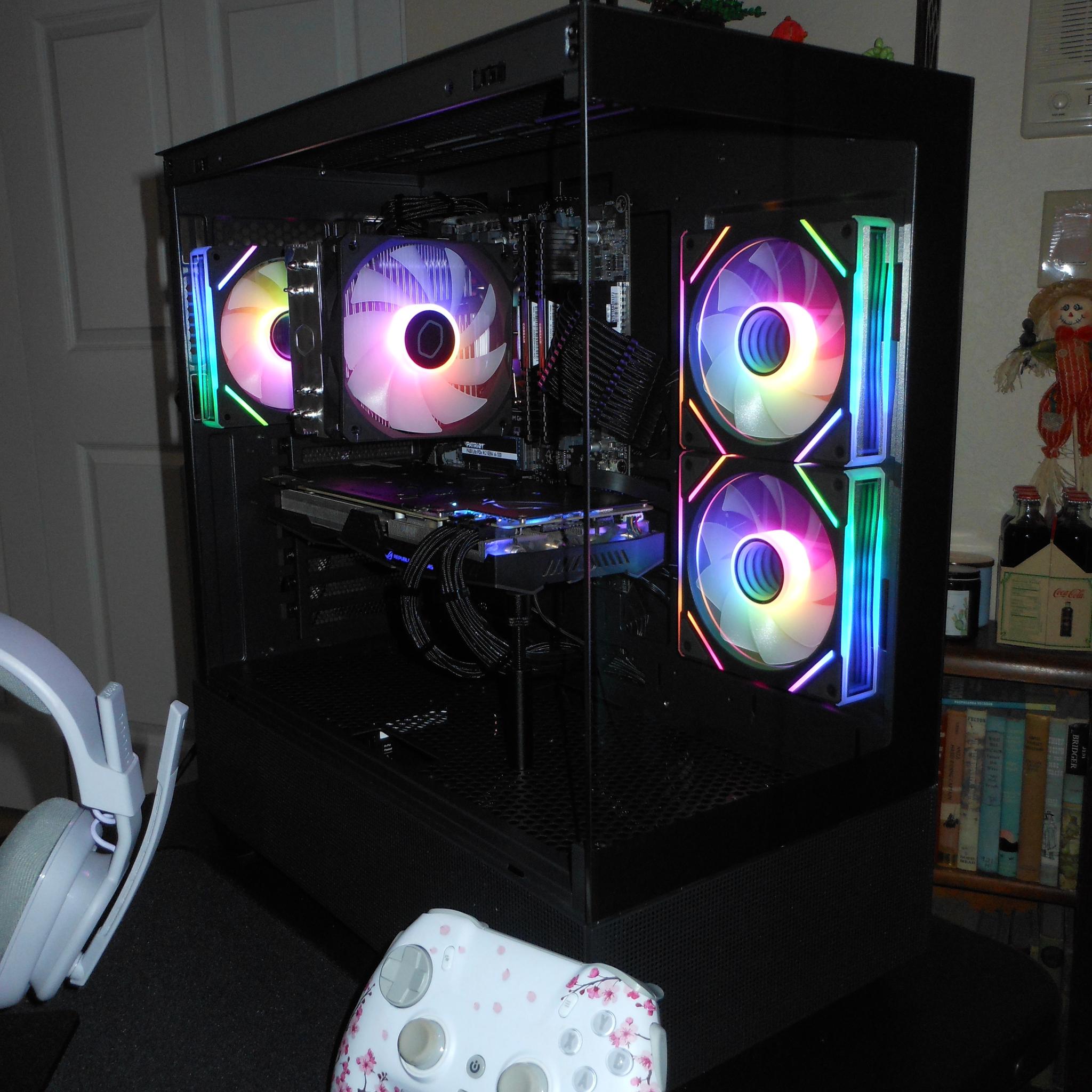 Gaming PC // ROG Strix 1080 // Ryzen 3600 // 500GB NVME SSD // 16GB DDR4 Ram // ARGB