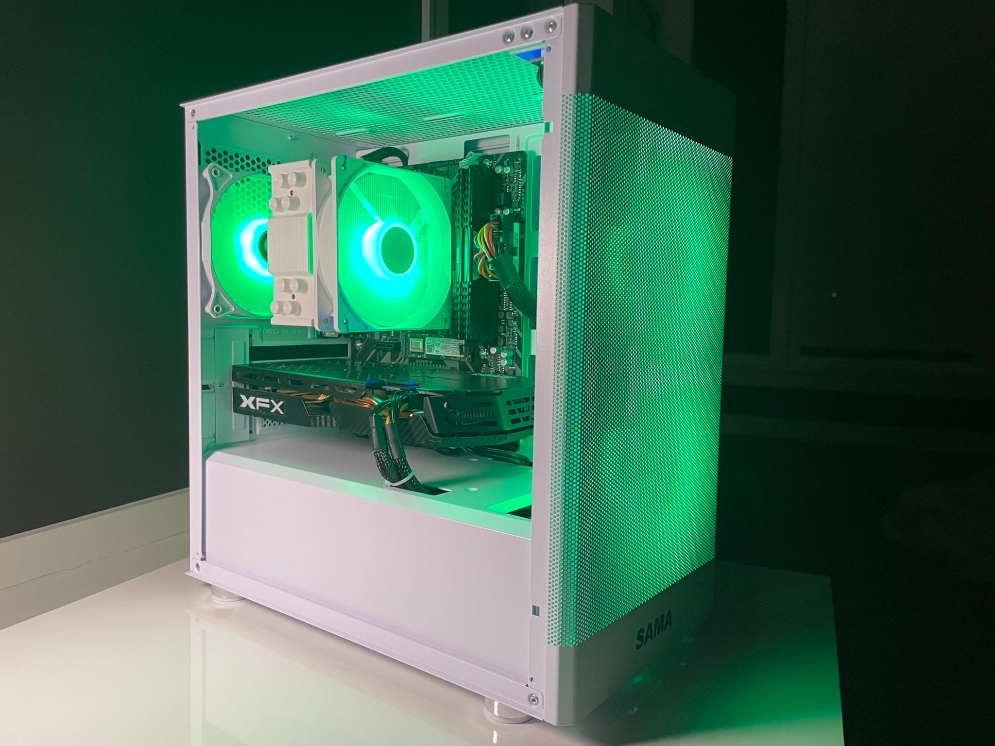 🤍🩵Ryzen 2600|XFX 580|768gb Storage|16GB RAM🩵🤍