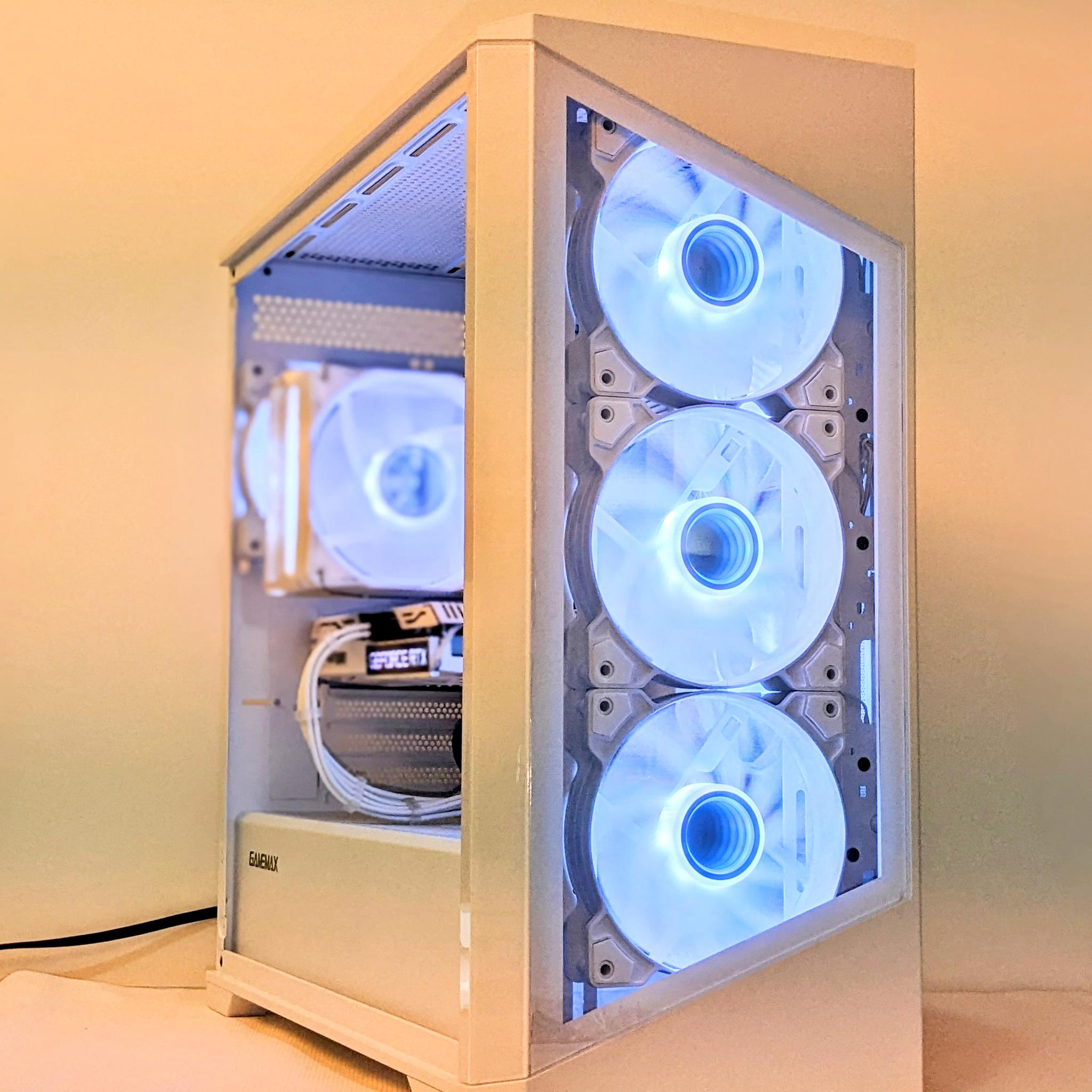 🧊Ice King👑 RTX 4060⚪️Intel I7-6800K/6-cores/12-threads⚪️16GB RAM ⚪️ 1TB NVMe SSD⚪️ Windows 11 Pro