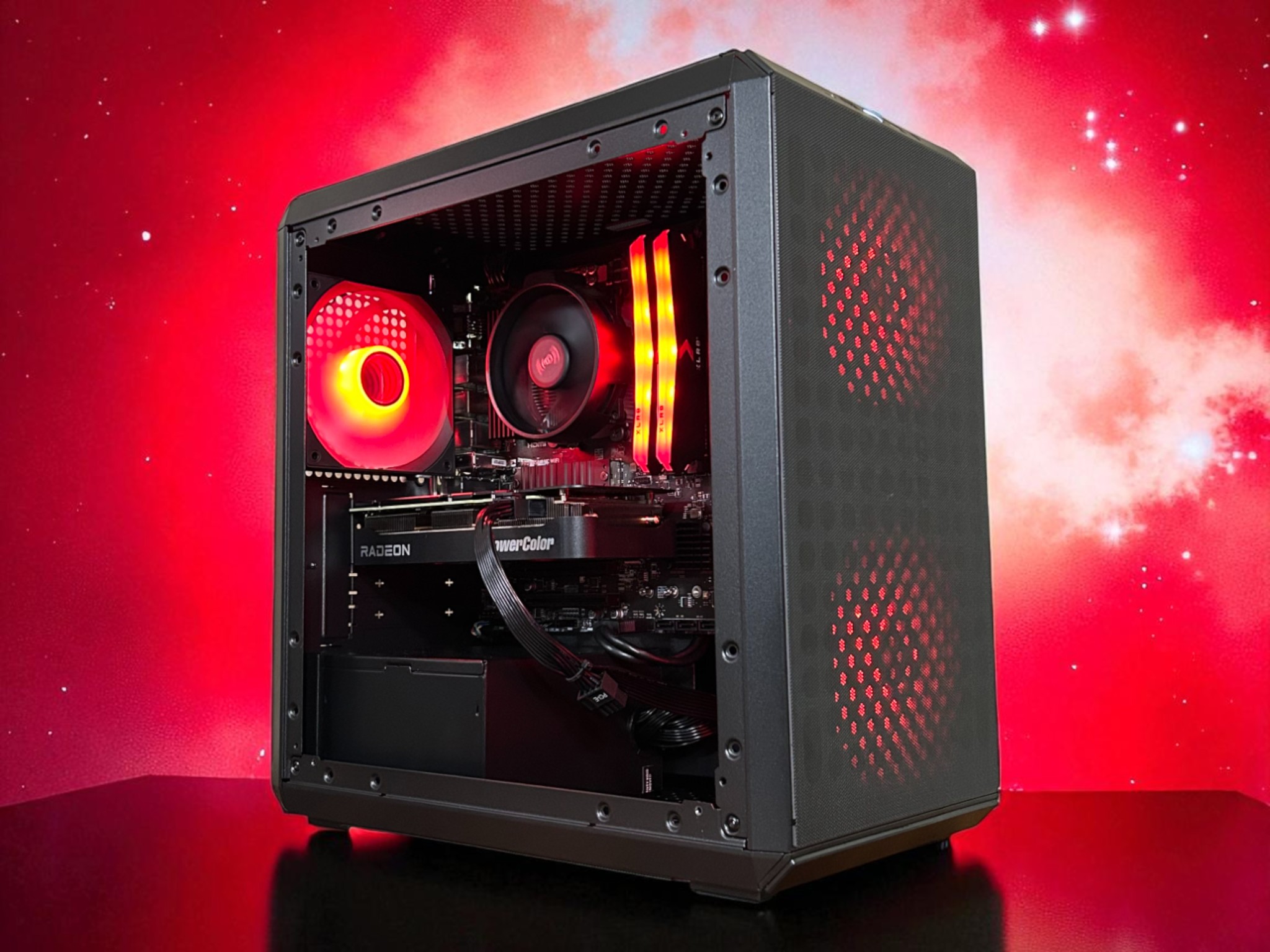 *BLACK FRIDAY SALE* RX 9060XT 8GB | Ryzen 5 5600 | 32GB DDR4 | 1TB NVMe | The Dark Trooper RX V2