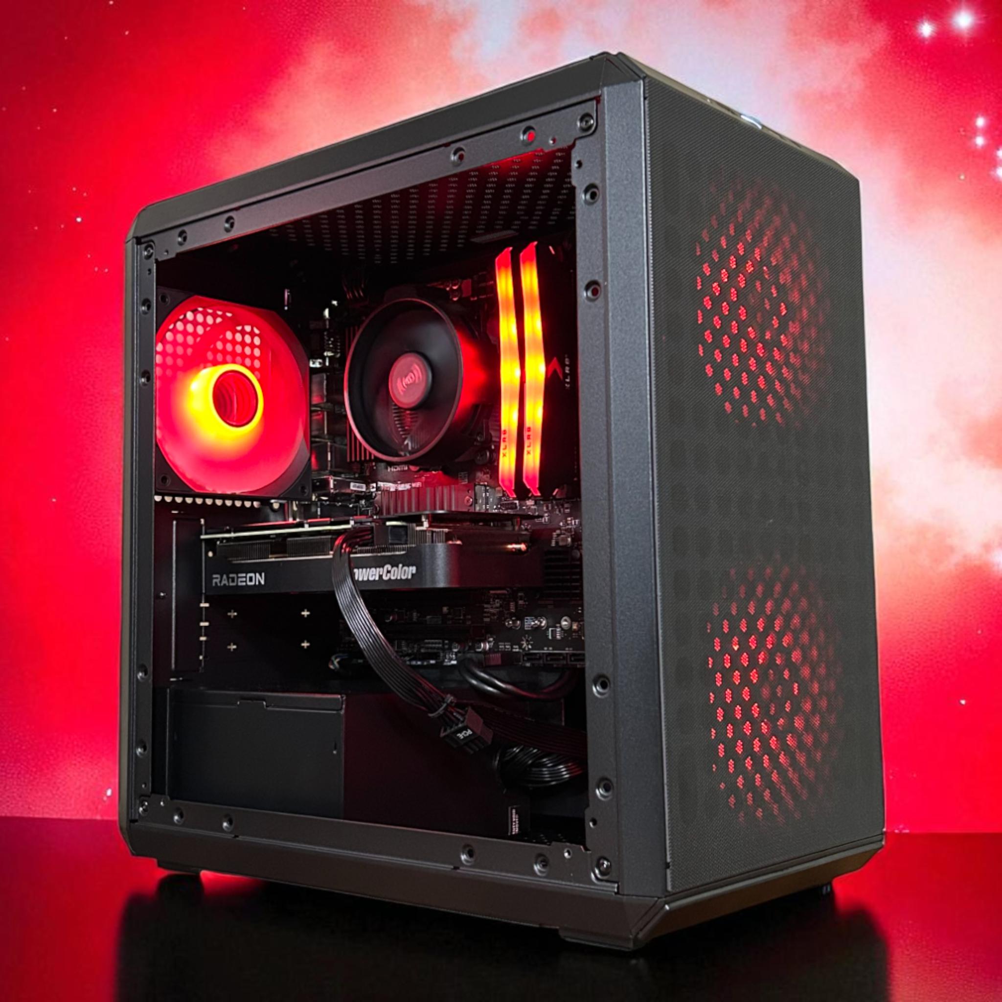 *BLACK FRIDAY SALE* RX 9060XT 8GB | Ryzen 5 5600 | 32GB DDR4 | 1TB NVMe | The Dark Trooper RX V2