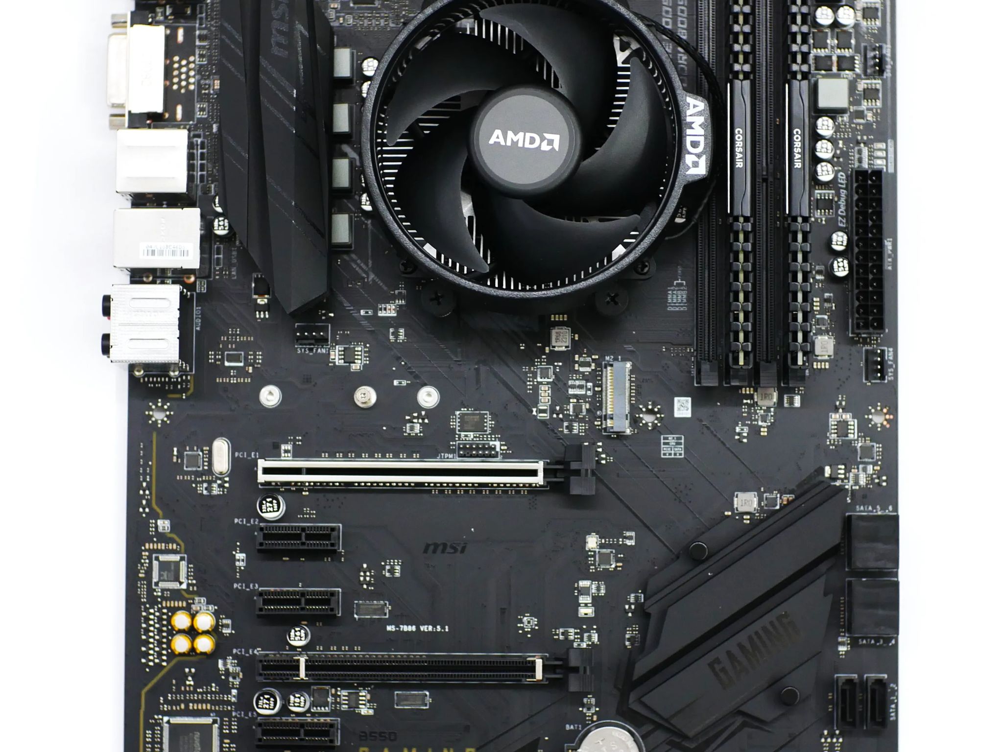 MSI B550 Gaming Motherboard AM4 | 5 5600G CPU | 16GB Corsair 3200mh