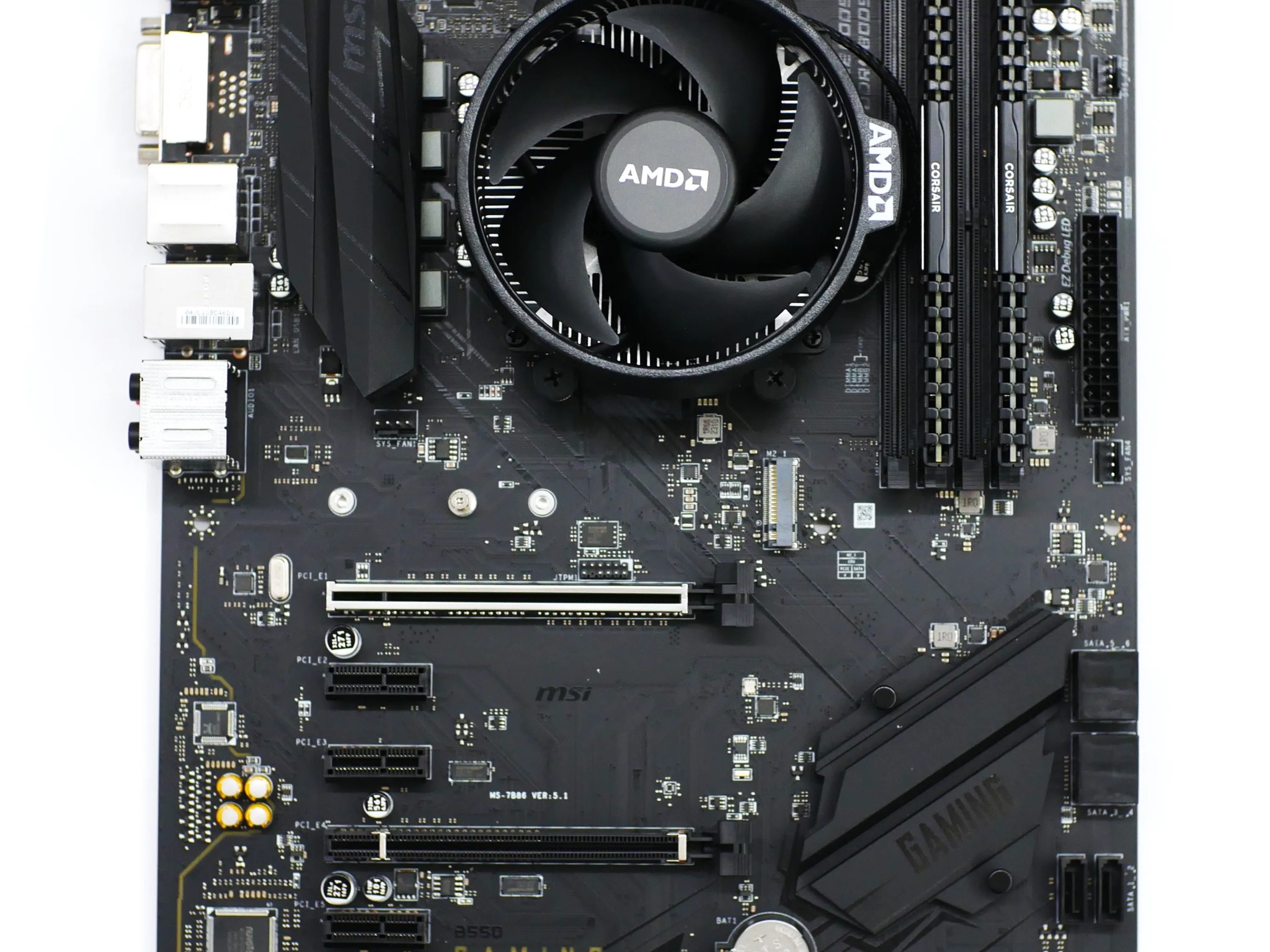 MSI B550 Gaming Motherboard AM4 | 5 5600G CPU | 16GB Corsair 3200mh