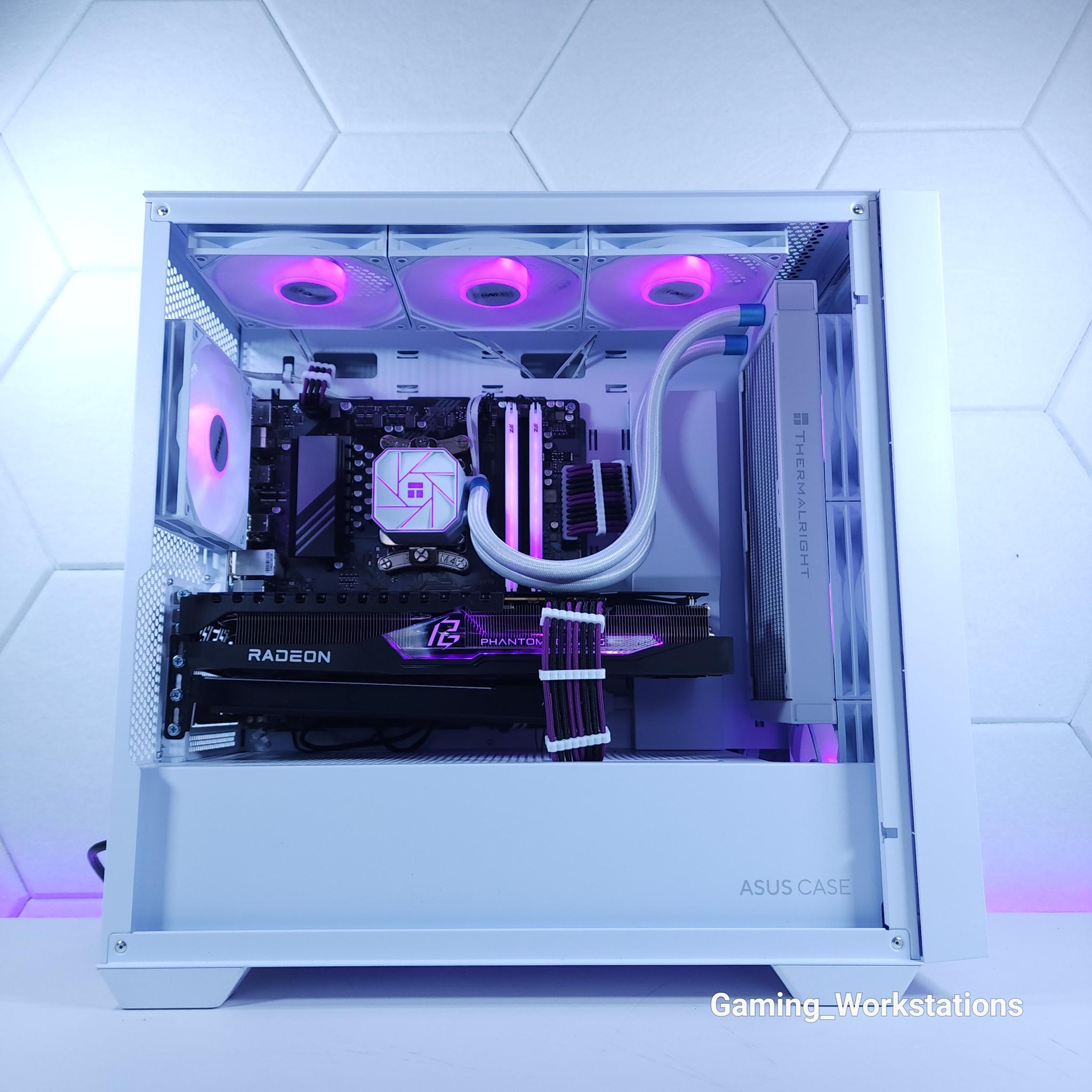🤍💜RX 7700XT || Ryzen 5 7500F || 2TB NVMe SSD || 32GB 6000MHz || 1440p Gaming PC