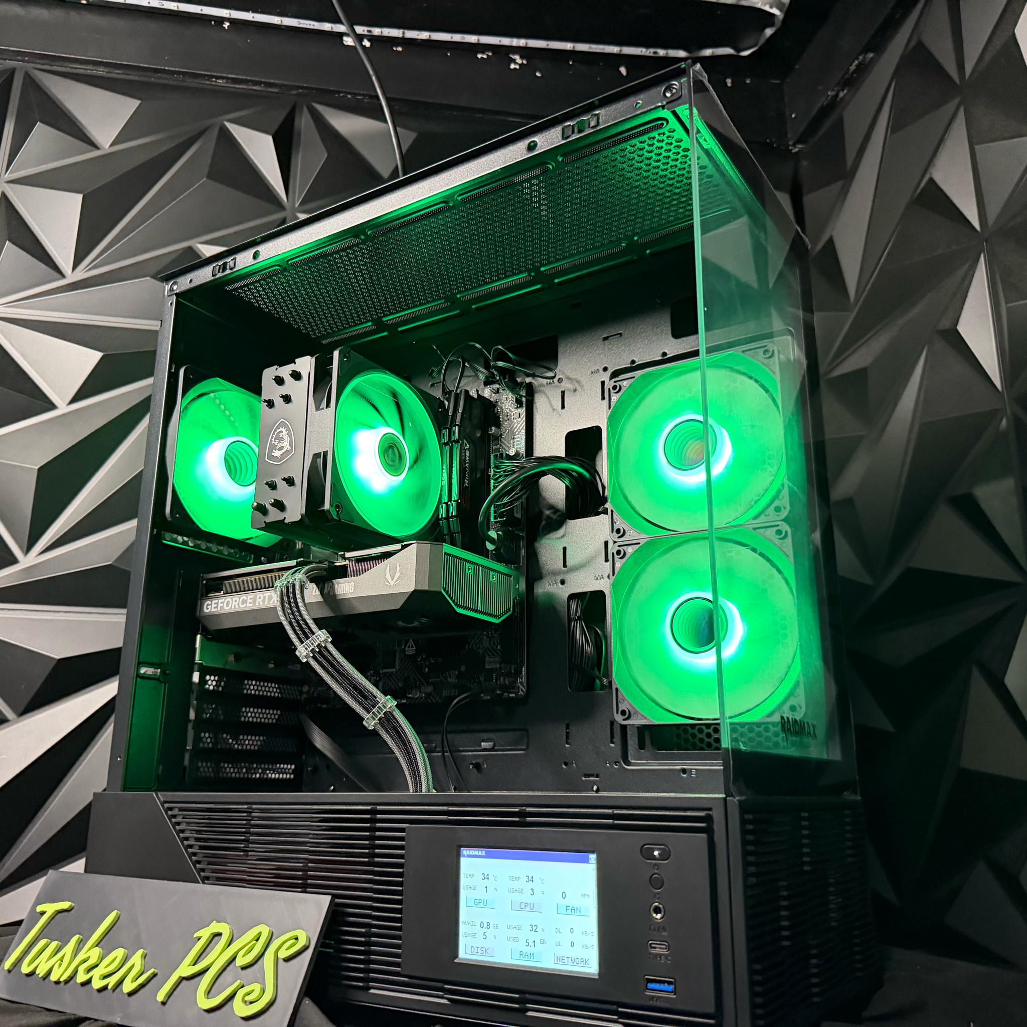 👁️⚡ VISION 1260Ti ⚡👁️ i5 12500| RTX 5060Ti| 16 GB DDR4| 1 TB NVMe| 650W PSU