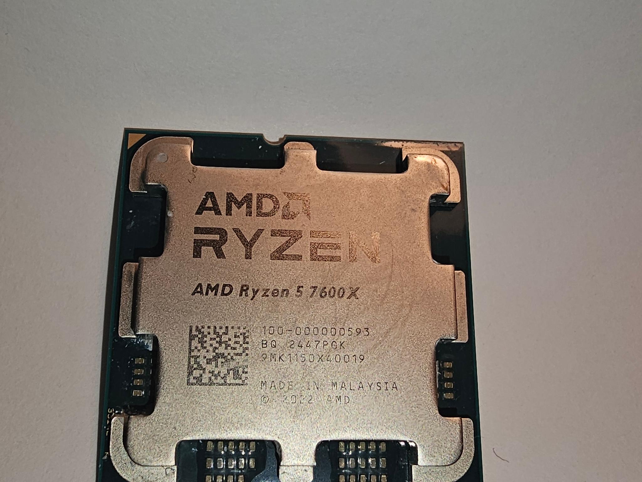 RYZEN 5 7600X ULTRA FAST GAMING PROCESSOR 5.3GHz BOOST 4.7GHz BASE AM5 38MB CACHED UNLOCKED.
