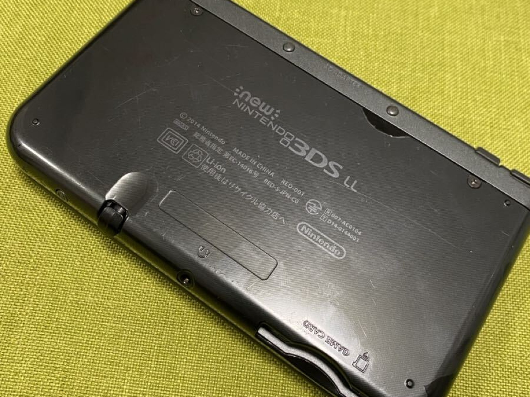 New Nintendo 3DS XL/LL Metallic Black