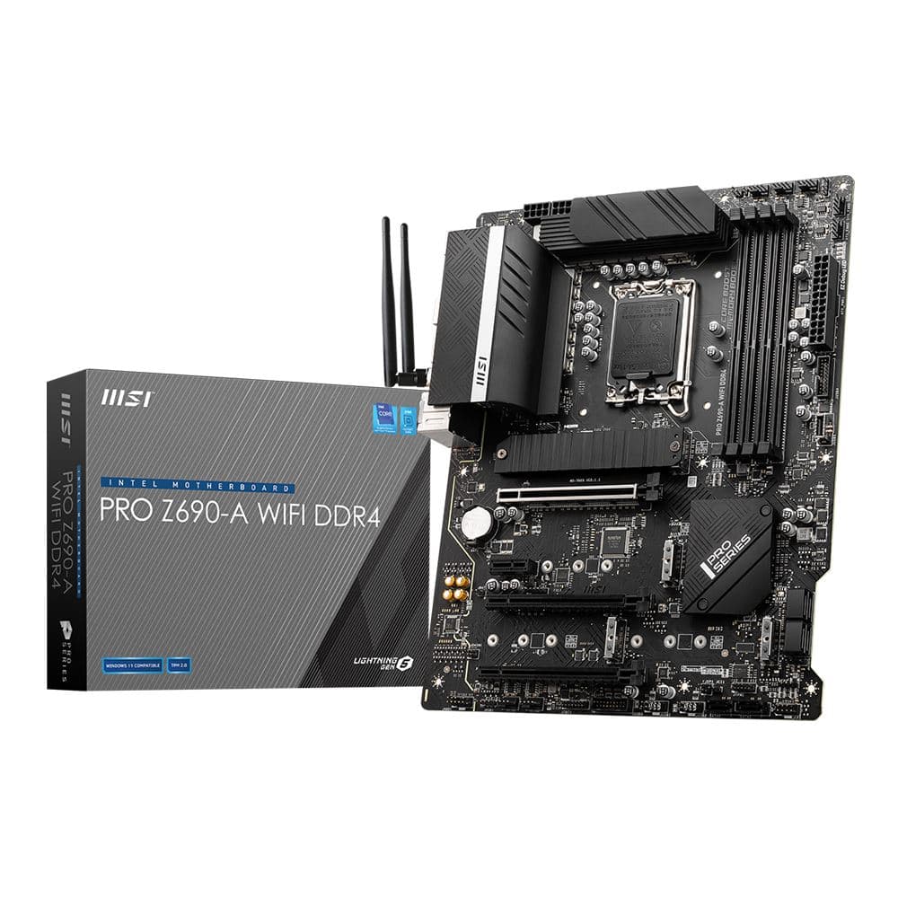 MSI Z690-A Pro WiFi DDR4 Intel LGA 1700 ATX Motherboard