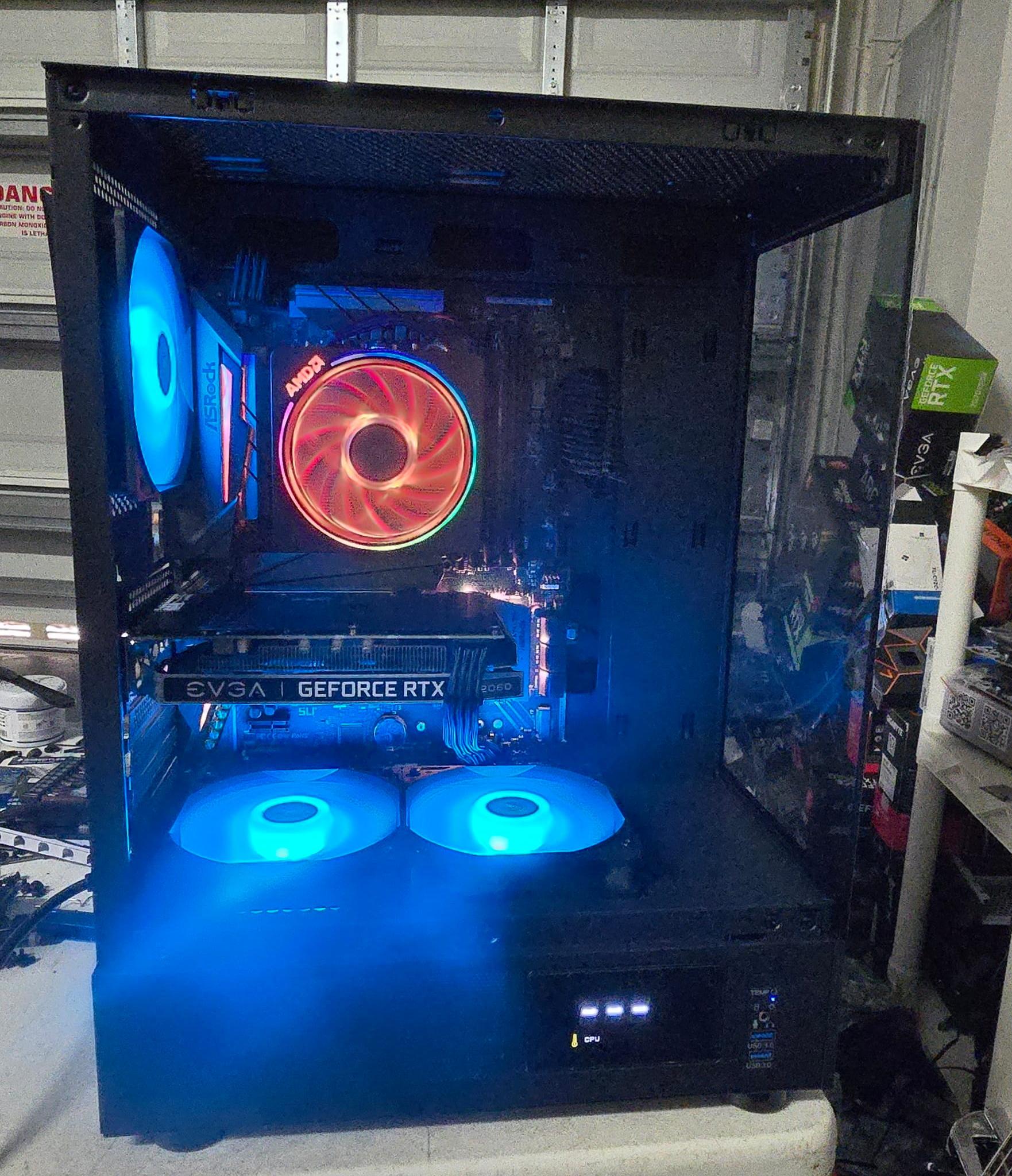 🔥 RTX 2060 Gaming PC – Ryzen 5 2600 | 16GB RAM | 512gb SSD | RGB Build 🔥