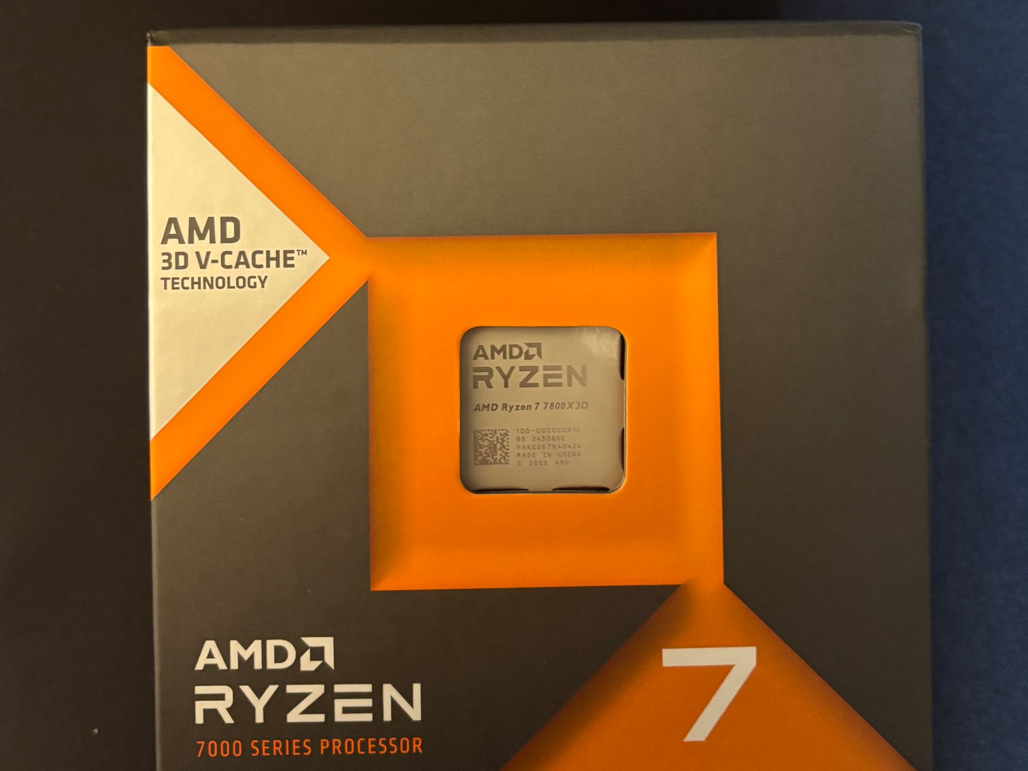 Ryzen 7 7800x3d CPU