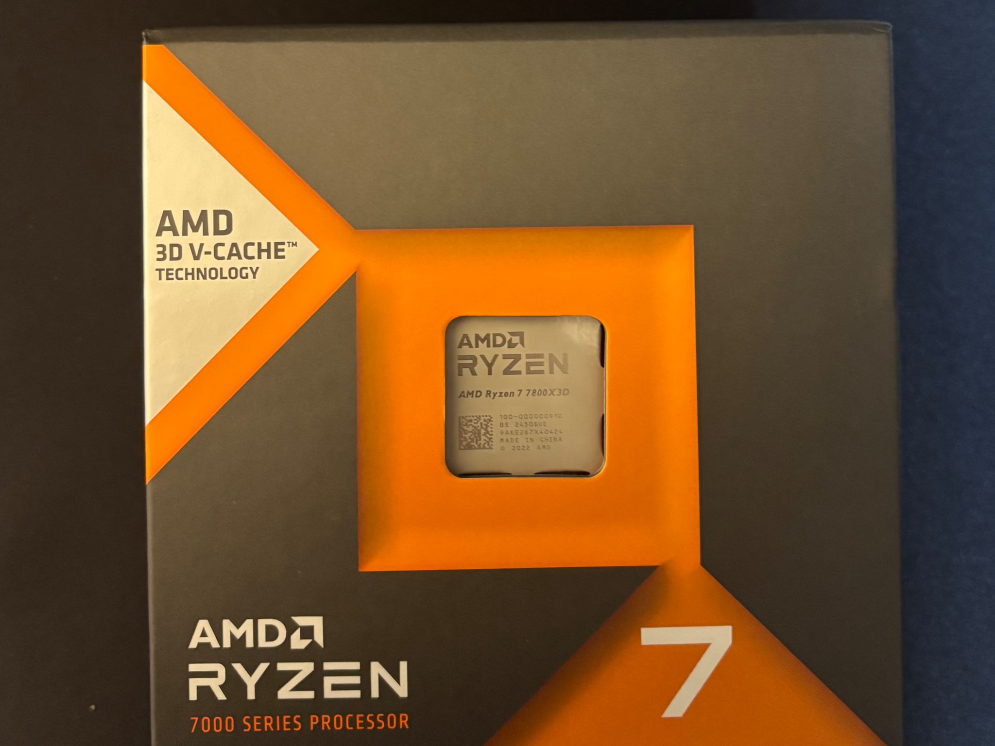 Ryzen 7 7800x3d CPU