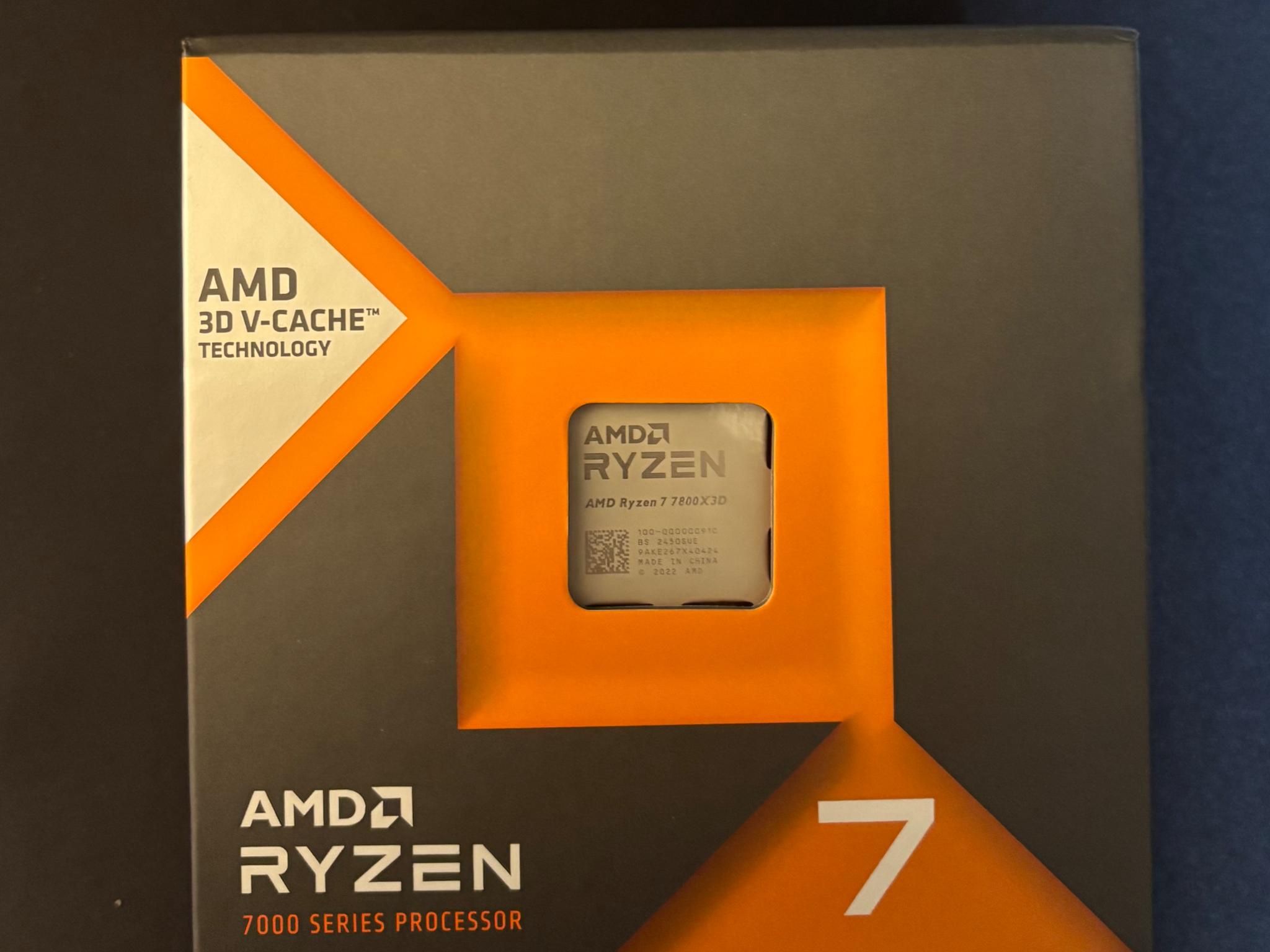 Ryzen 7 7800x3d CPU