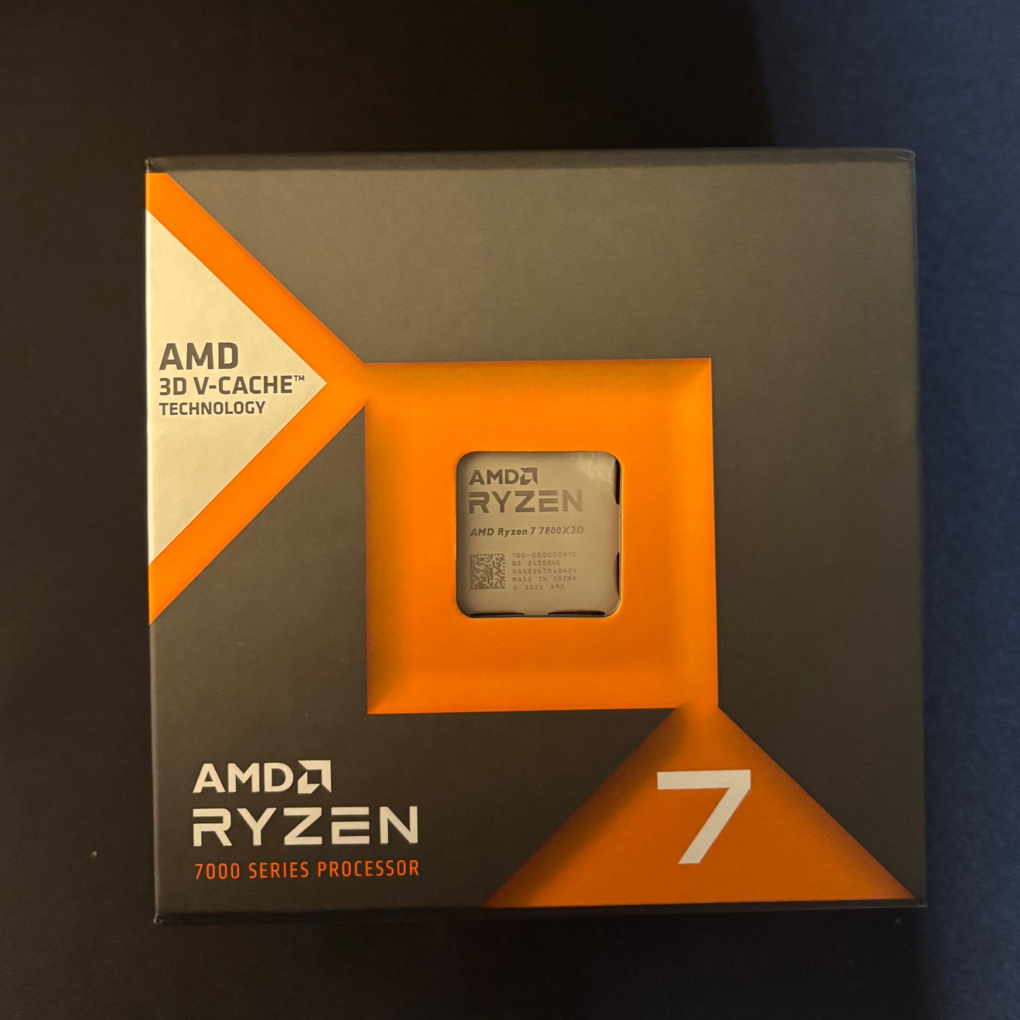 Ryzen 7 7800x3d CPU