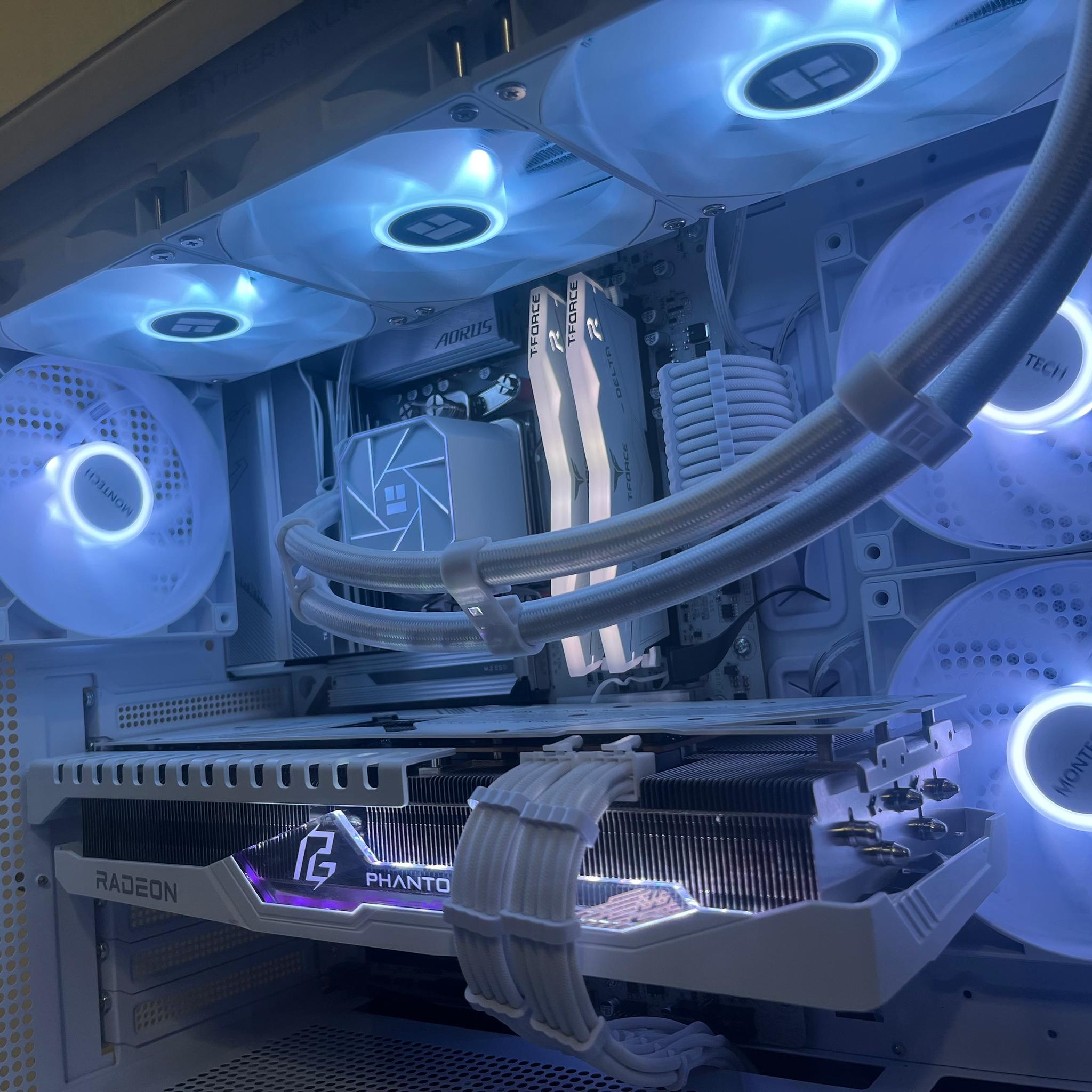 “Aether” 1440p/4K Streaming/Gaming PC|Ryzen 7 7800X3D, RX 7900XT, 1TB M.2 SSD