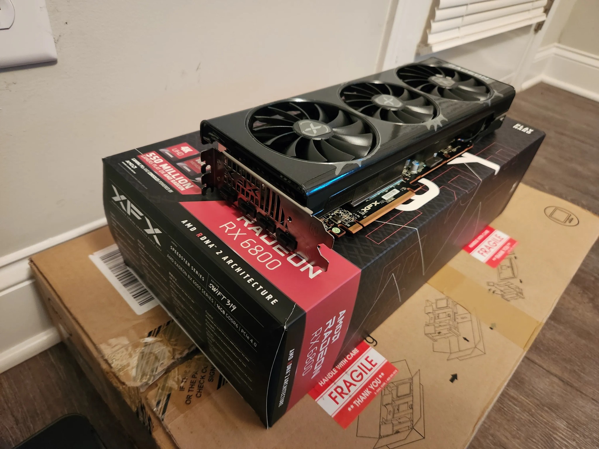 XFX RX6800 16GB Graphics Card Gamer Card