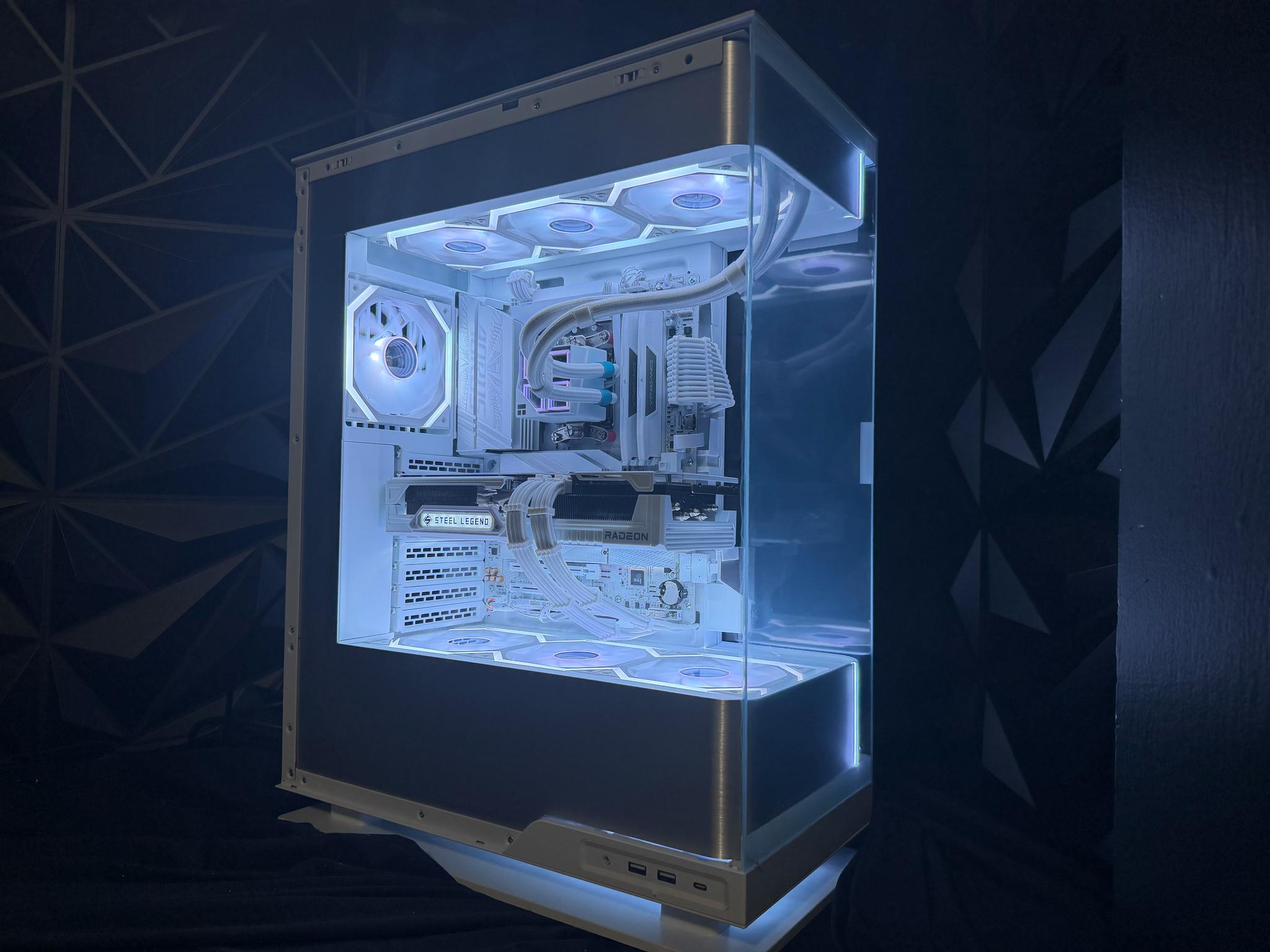 🥛❄️ ARCTIC MILK ❄️🥛👑 Ryzen 9 7900X| RX 9070XT| 32 GB DDR5| 2.75 TB NVMe| 850W PSU