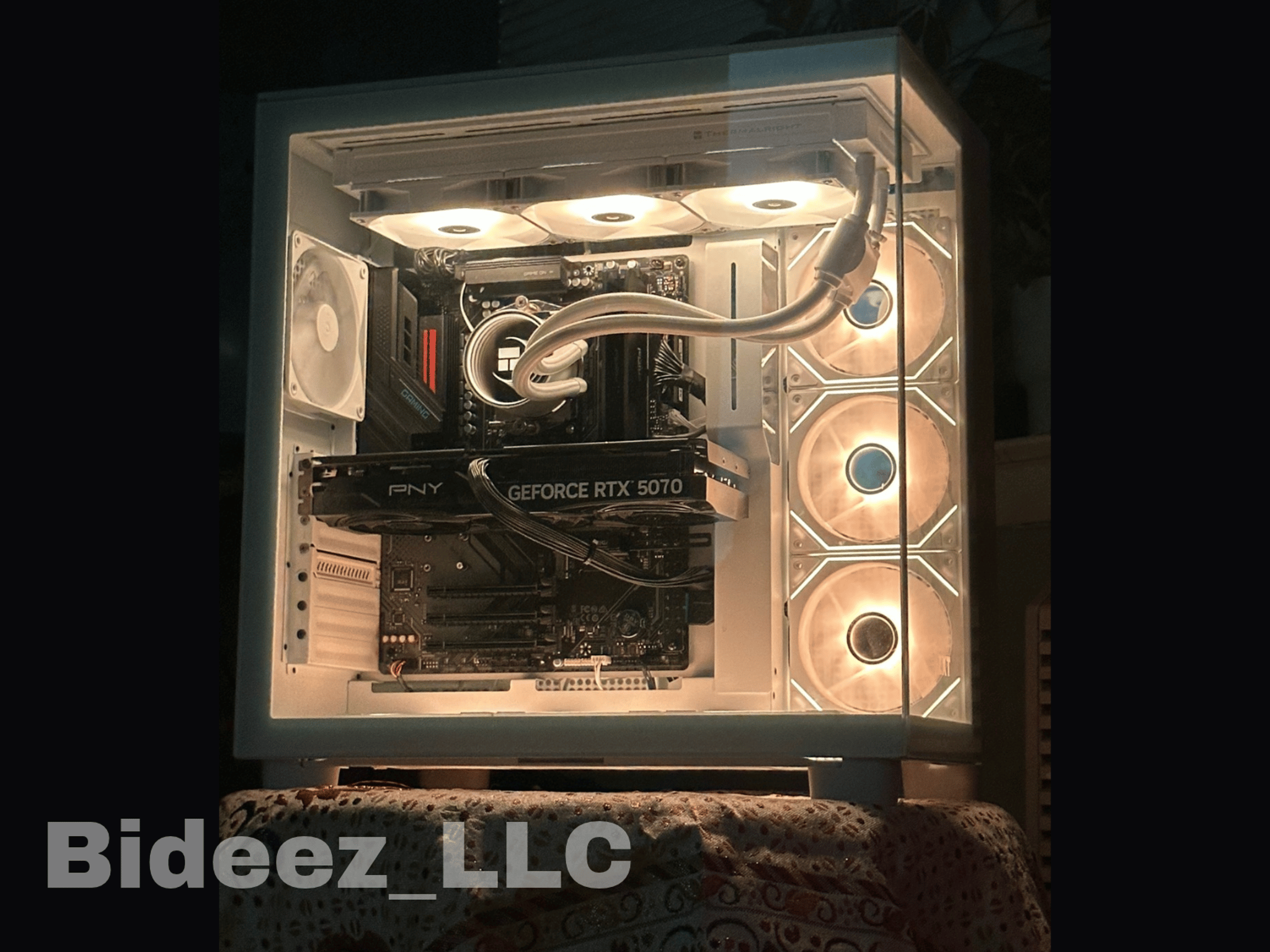 🤍All White RTX 5070 / Ryzen 5 7500X3D / 32GB DDR5 / 1TB SSD / New Custom PC 🤍