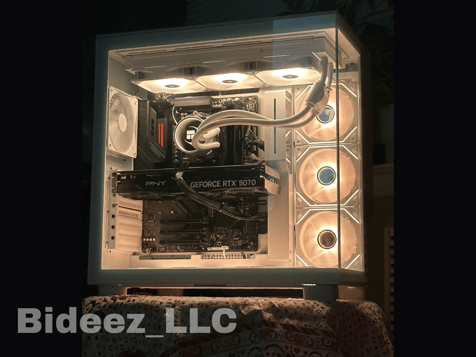 🤍All White RTX 5070 / Ryzen 5 7500X3D / 32GB DDR5 / 1TB SSD / New Custom PC 🤍