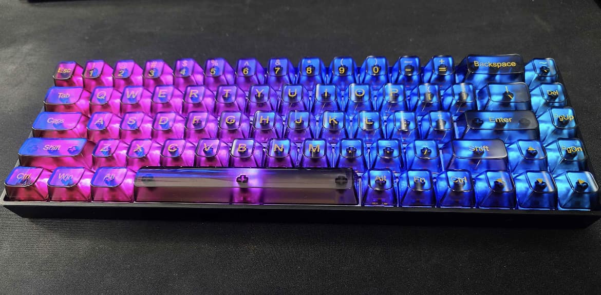 Black Pearl : 65% Custom Keyboard