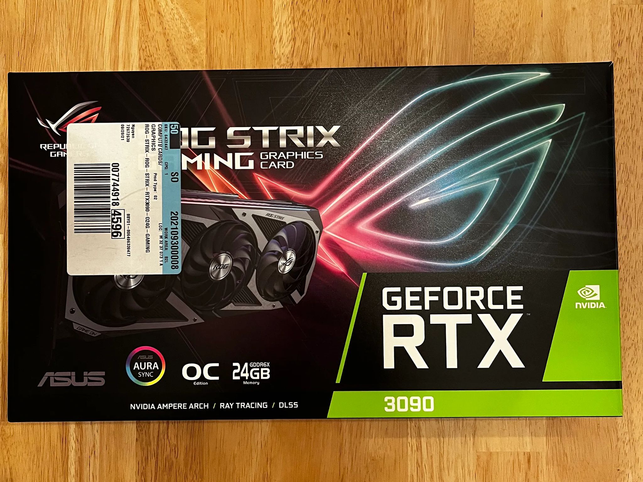 ASUS ROG STRIX GAMING OC RTX 3090