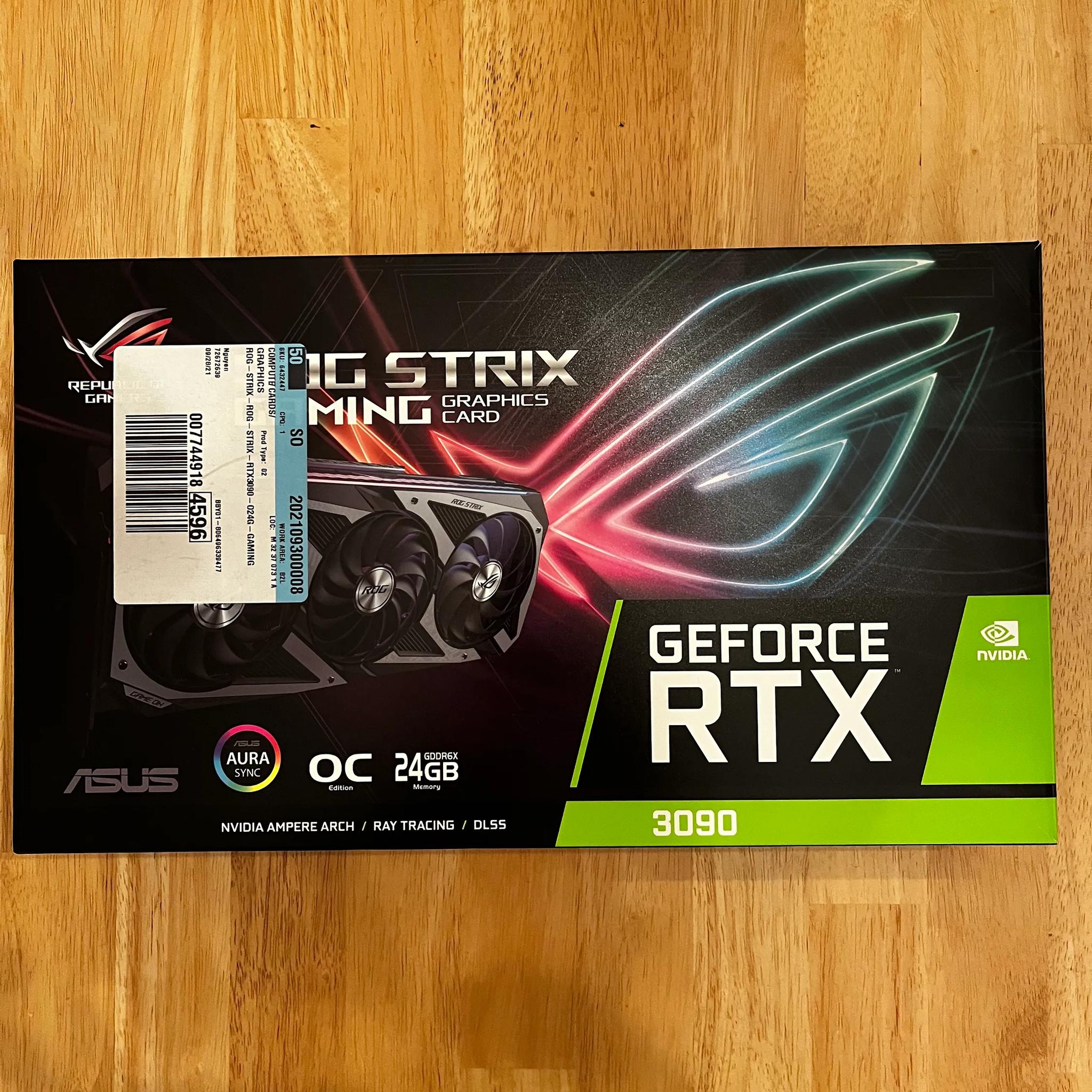 ASUS ROG STRIX GAMING OC RTX 3090