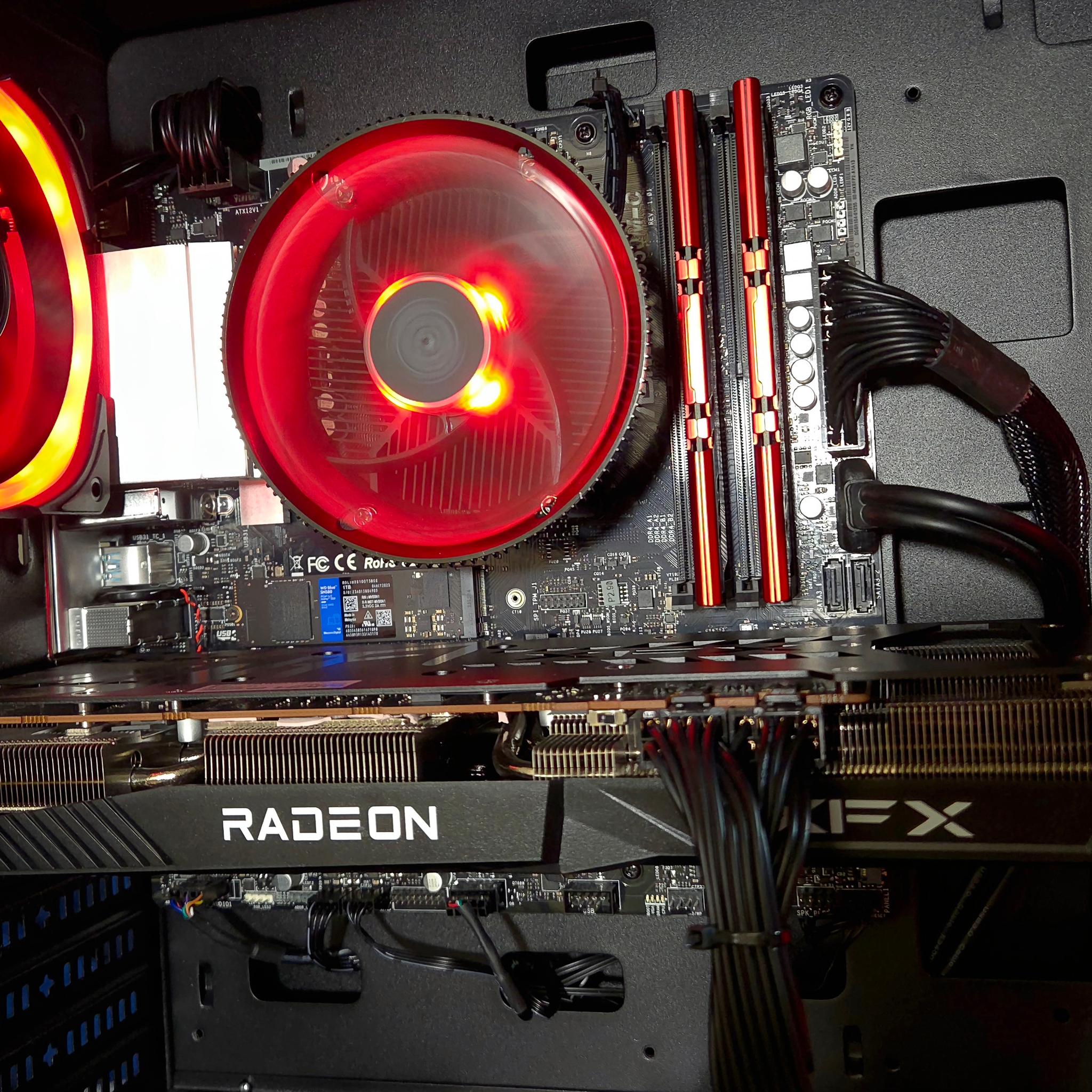 1080p/1440p Gaming PC | Ryzen 5 5500 | 16GB DDR4 3600Mhz | 1TB NVMe SSD | RX 6700 10GB |