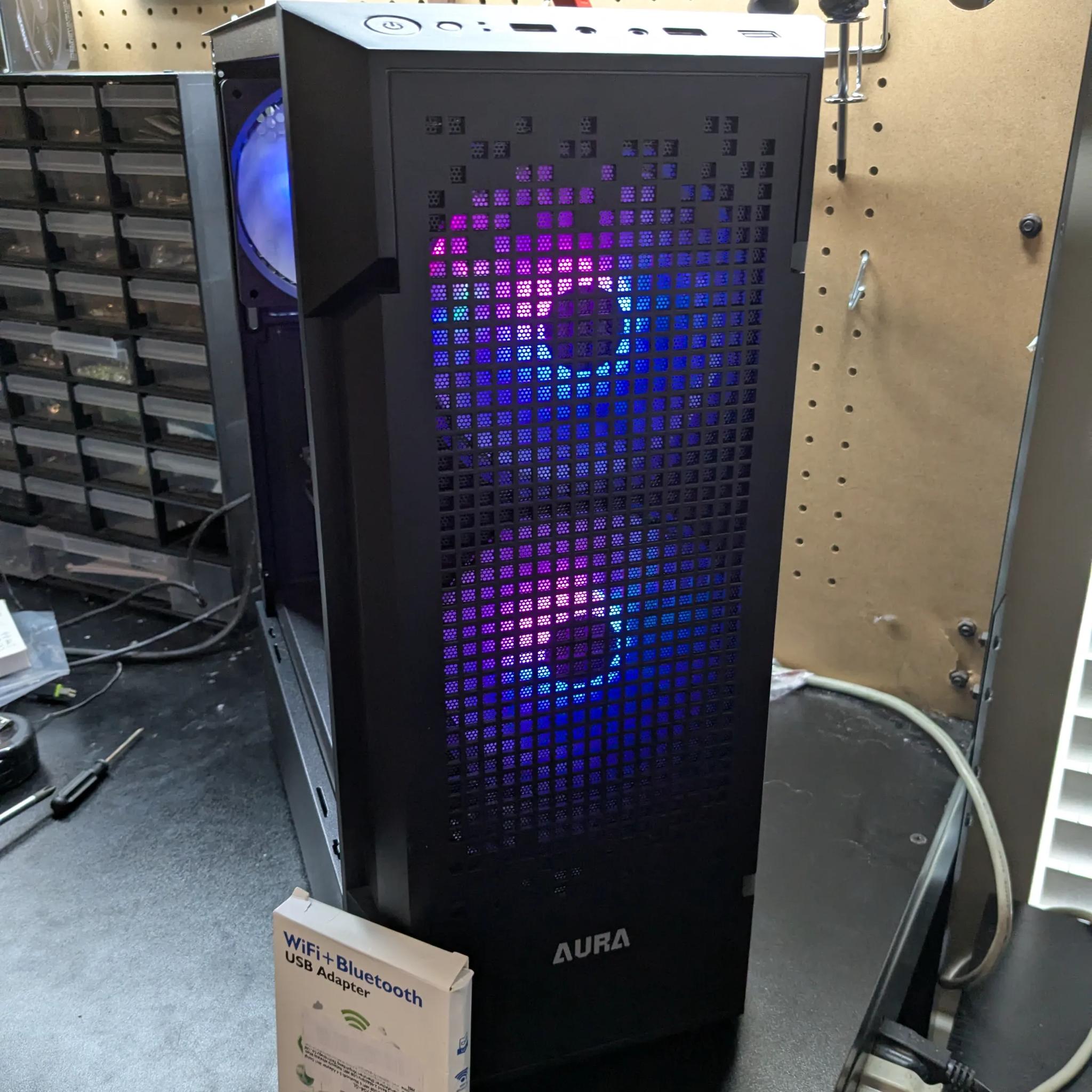 100 FPS Fortnite | 180 Day Warranty | i5-4570S, 16GB RAM, 480GB SSD, RX 480 8GB, RGB, Wifi, Win10