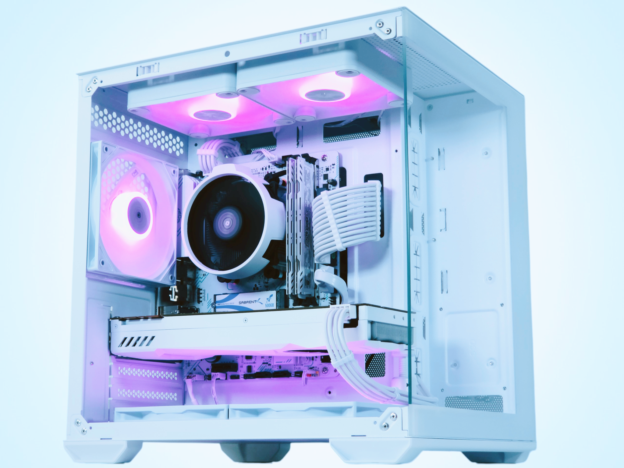 🤍🏔️Alaska🏔️❄️Gaming PC❄️AMD RX 5700 8GB❄️AMD Ryzen 5 3500X 6 core❄️16GB DDR4❄️512GB SSD