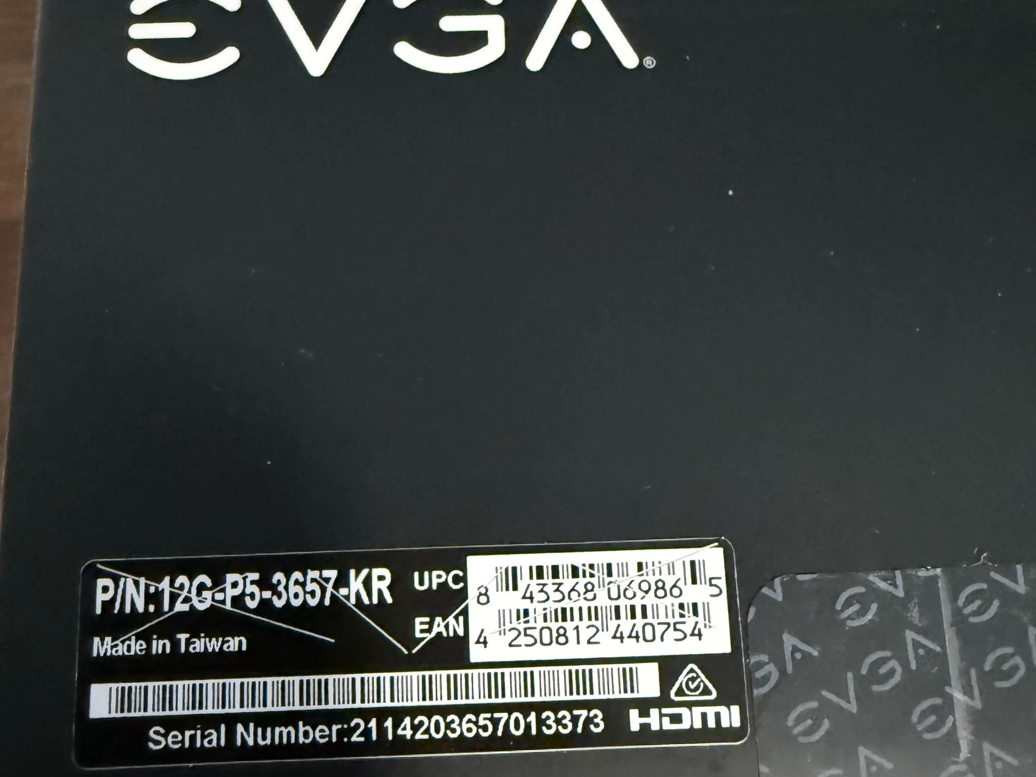 EVGA RTX 3060 XC GAMING 12GB GDDR6 Graphics Card (12G-P5-3657-KR)