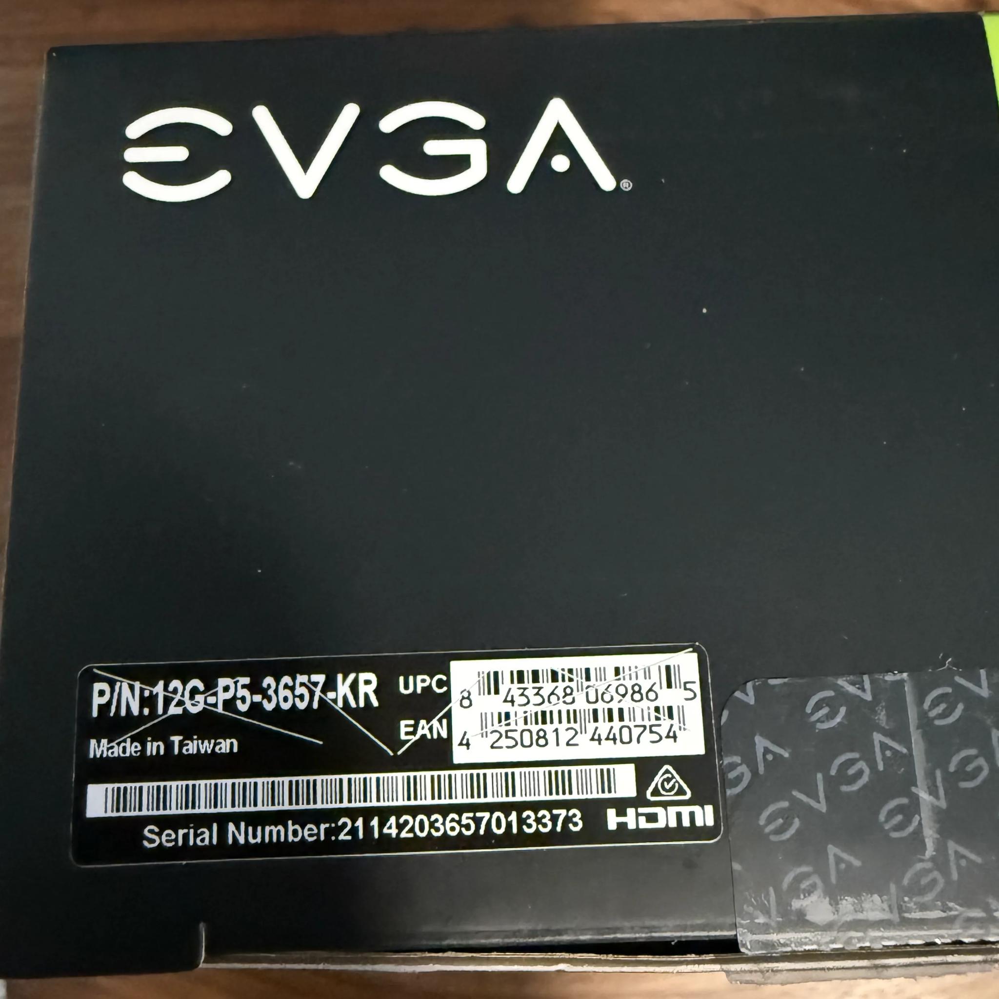 EVGA RTX 3060 XC GAMING 12GB GDDR6 Graphics Card (12G-P5-3657-KR)