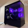 Black Gaming PC | RX 6600 | 1TB storage | 16gb ddr4 | AMD Ryzen 5 3600