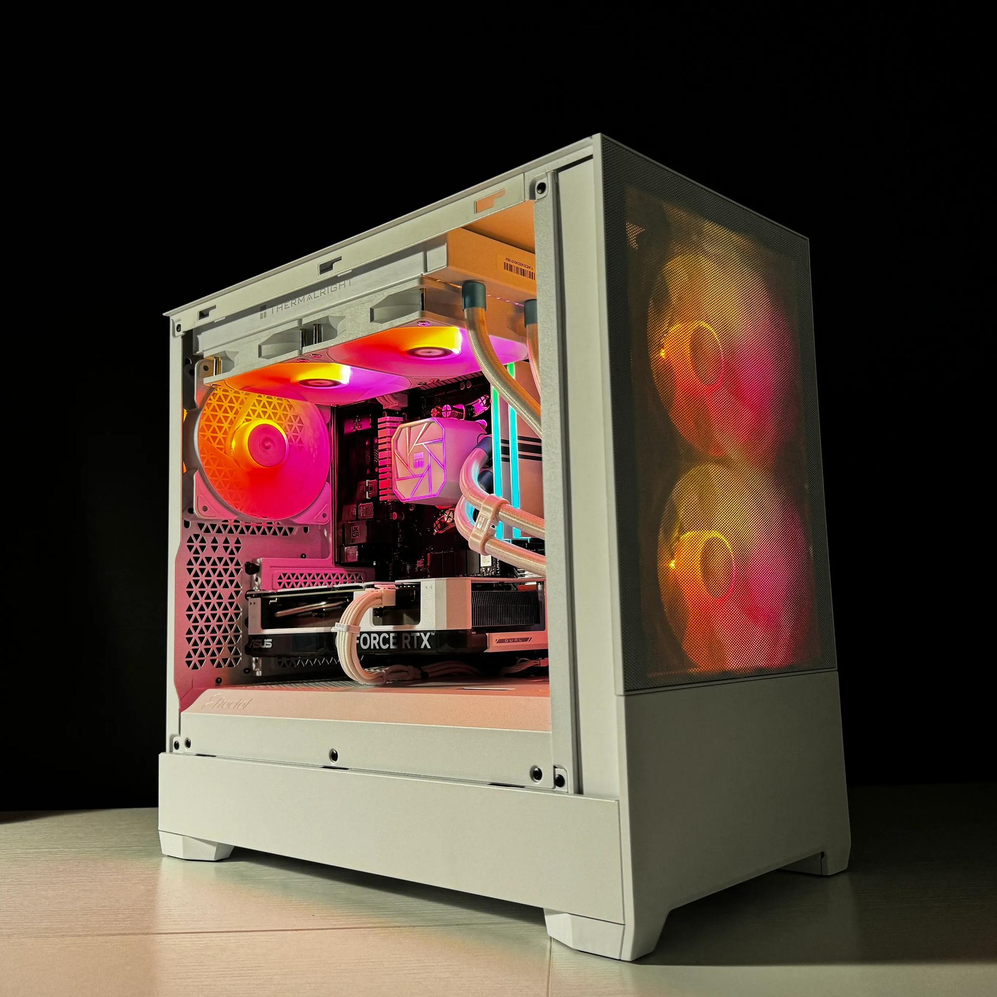 🌌GALAXY🌌 Gaming PC | AMD Ryzen 5 5600x | 16GB DDR4 | RTX 4060 | 1TB m.2 SSD | Win11 PRO | Wi-Fi