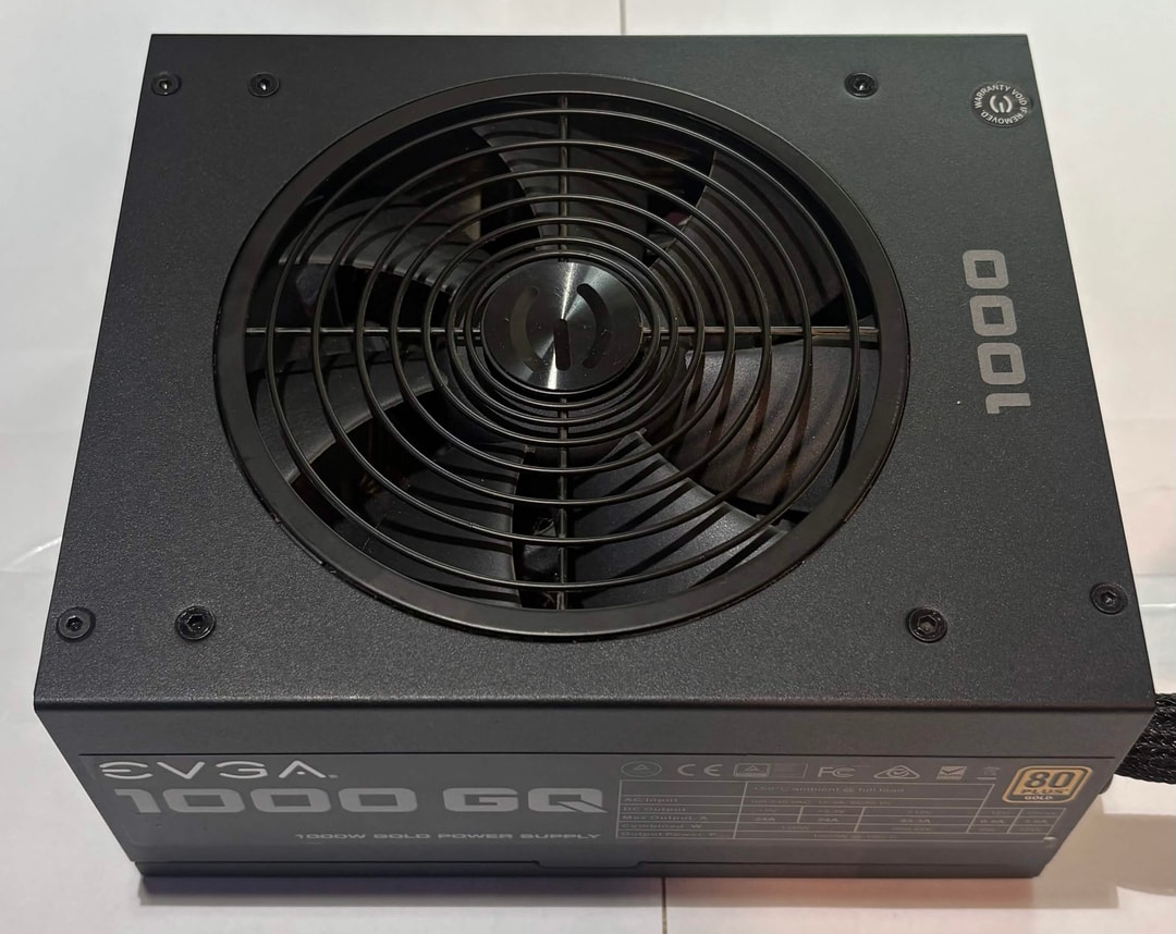 EVGA 1000 GQ | 1000W 80+ Gold Semi-Modular Power Supply | Jawa