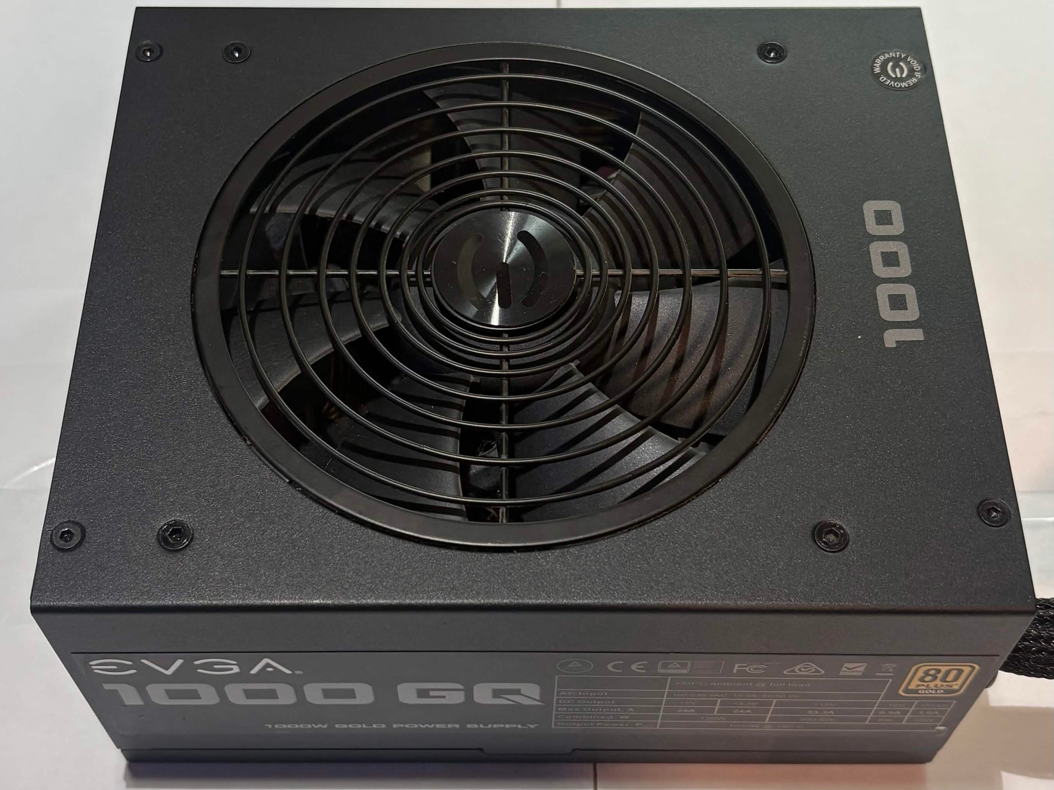 EVGA 1000 GQ | 1000W 80+ Gold Semi-Modular Power Supply