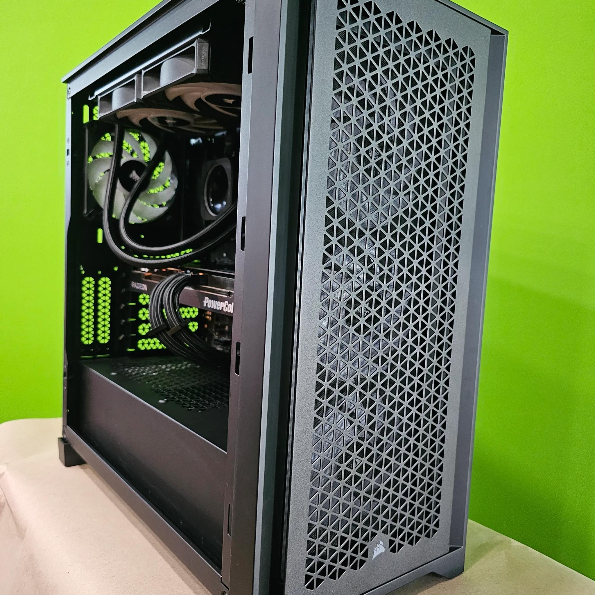 AMD Ryzen 7 9700X; Radeon RX 9070 XT; 64GB DDR5-6000 RAM; 2TB SSD