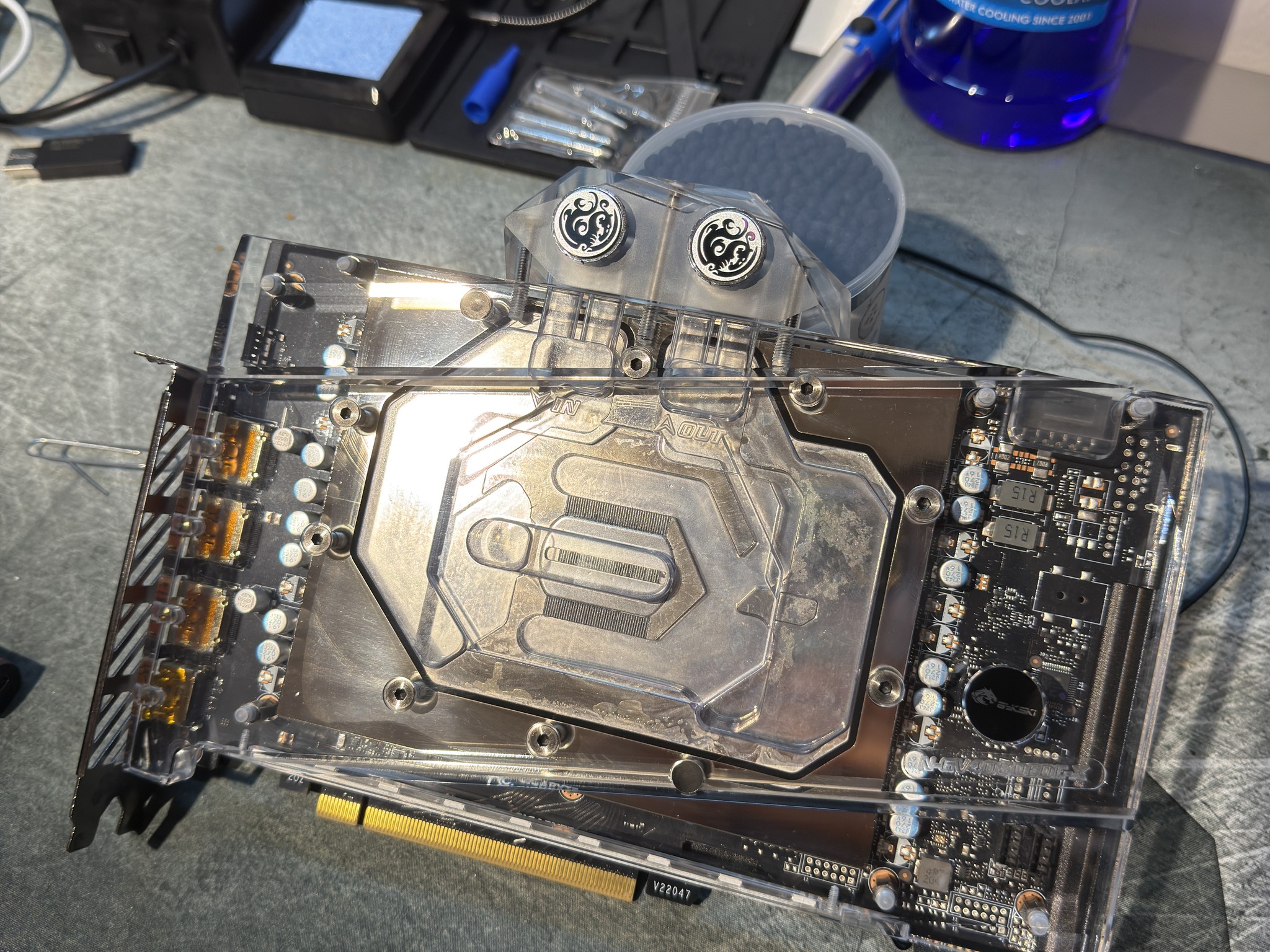 Gigabyte 4080 Eagle OC  16GB - Water Block Installed