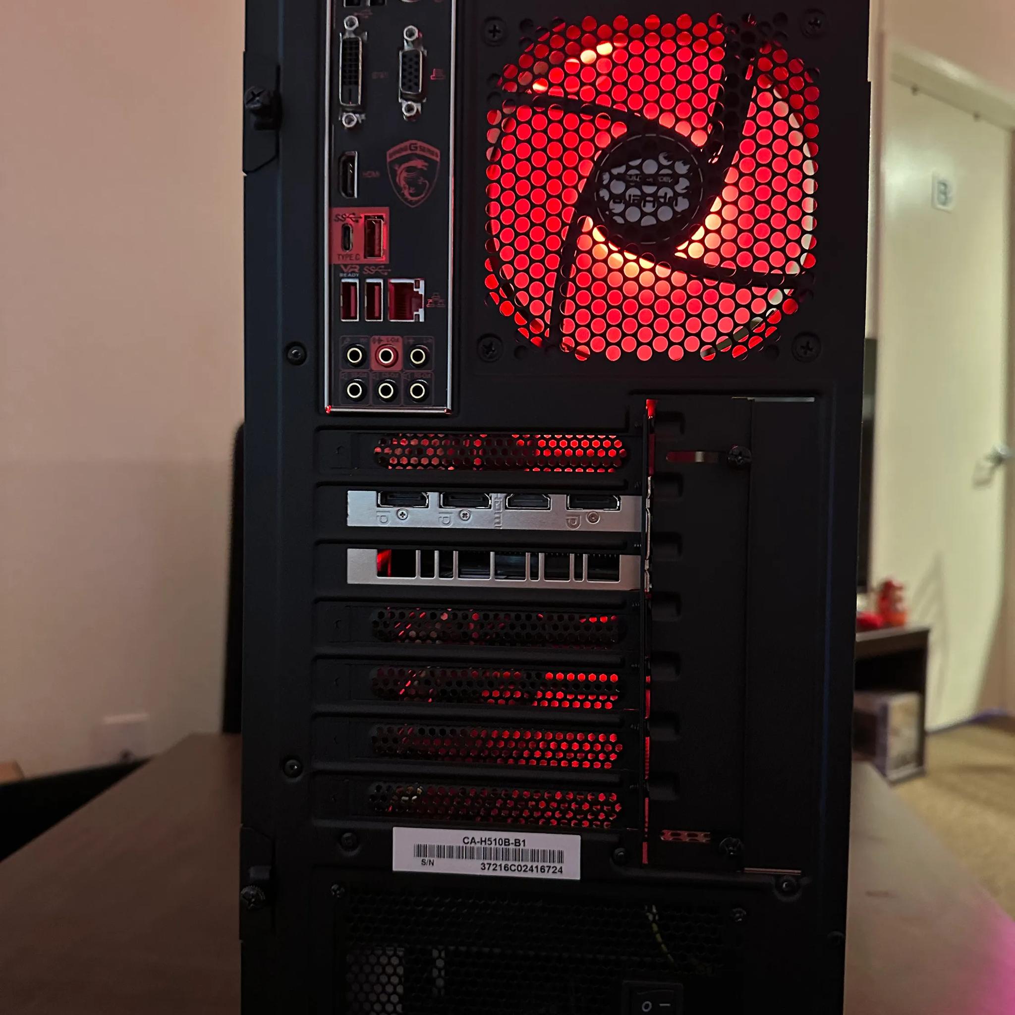 Ryzen 5 1600x / RTX 2060 SUPER 8gb / 16GB DDr4 3000mhz Ram custom gaming PC