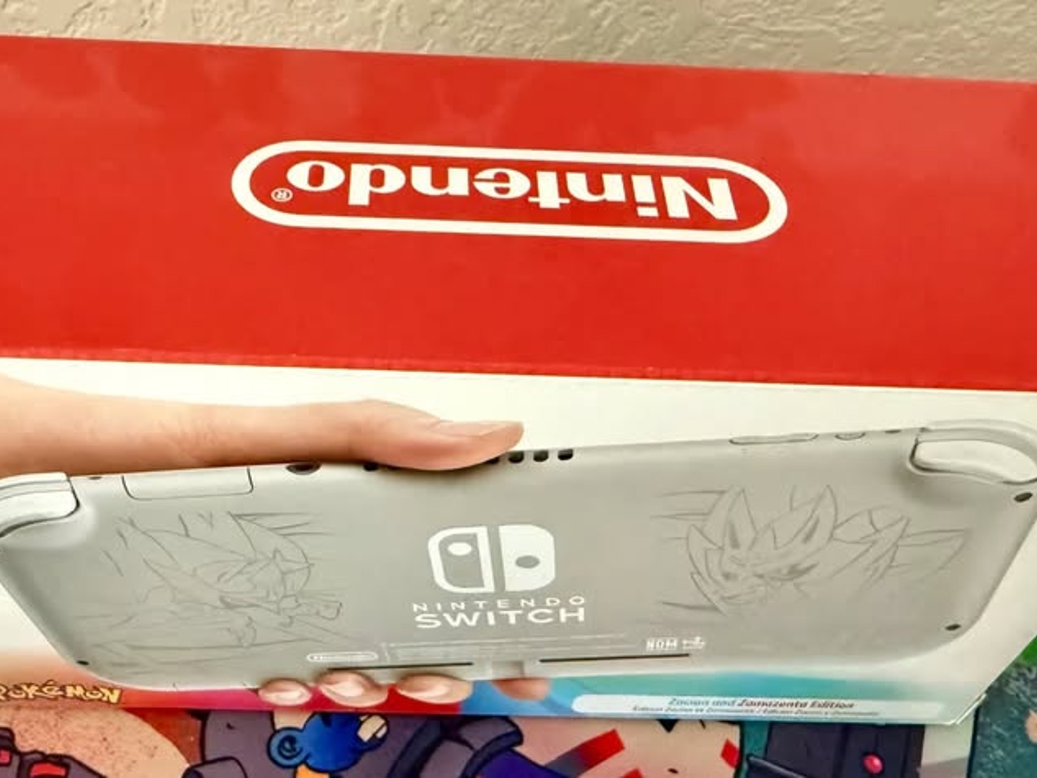 Nintendo Switch Lite Handheld Console Zacian and Zamazenta Edition