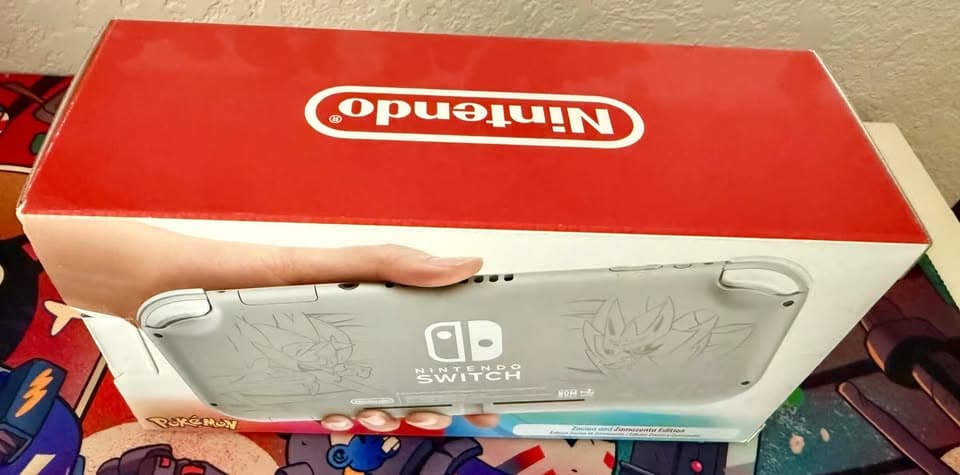 Nintendo Switch Lite Handheld Console Zacian and Zamazenta Edition